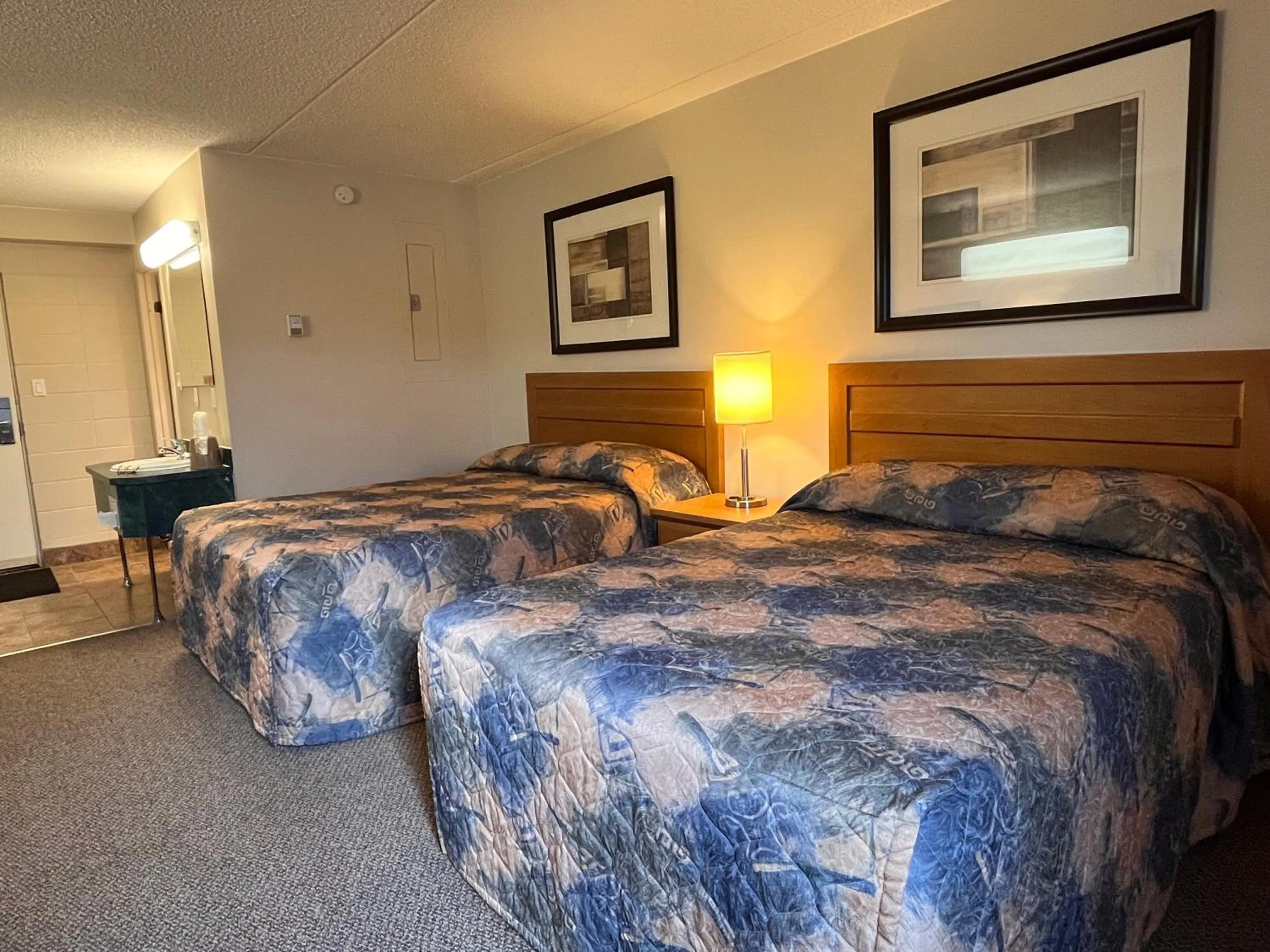 Bed in BCMInns - Peace River