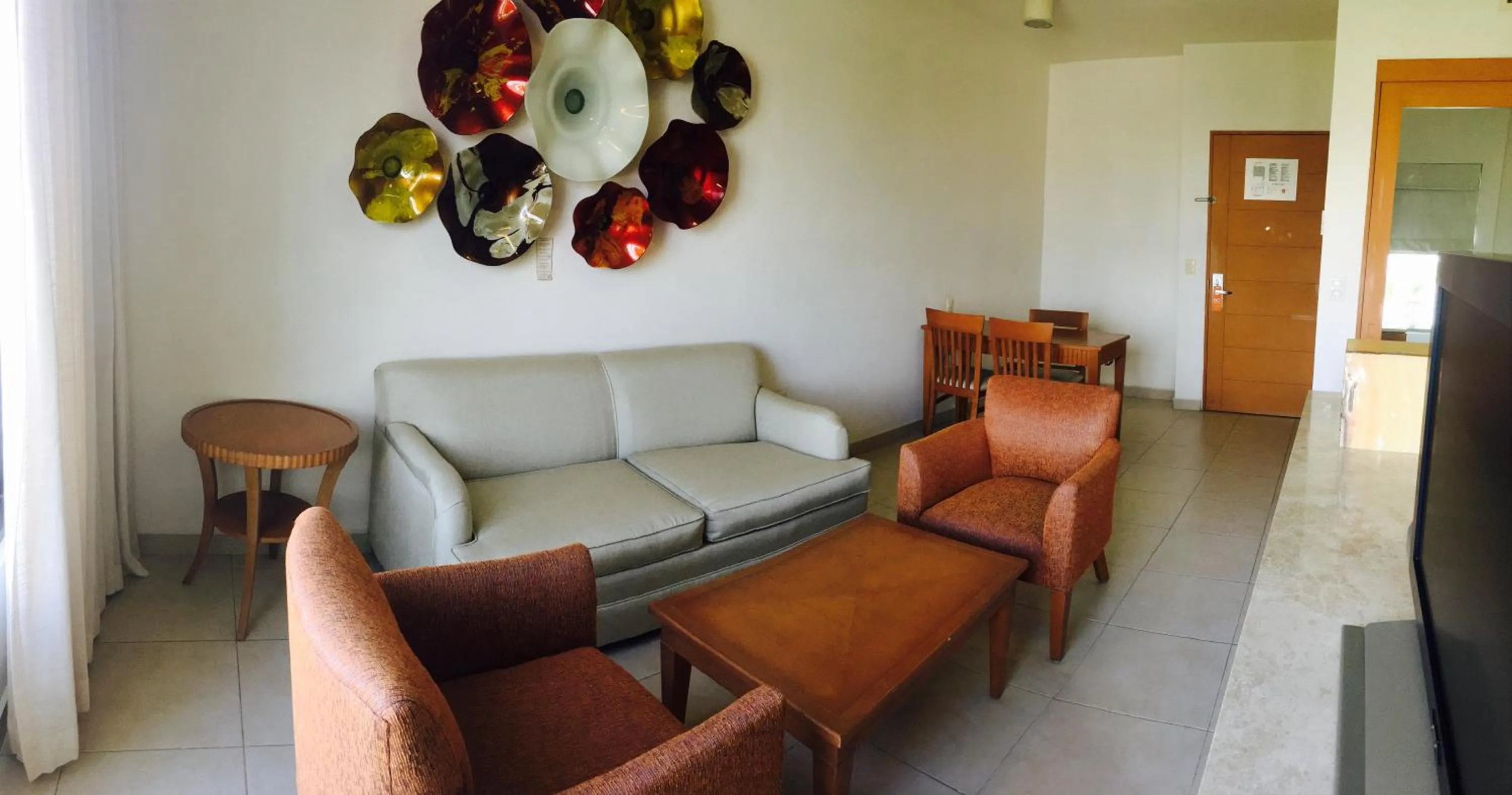 Living room in Ambiance Suites