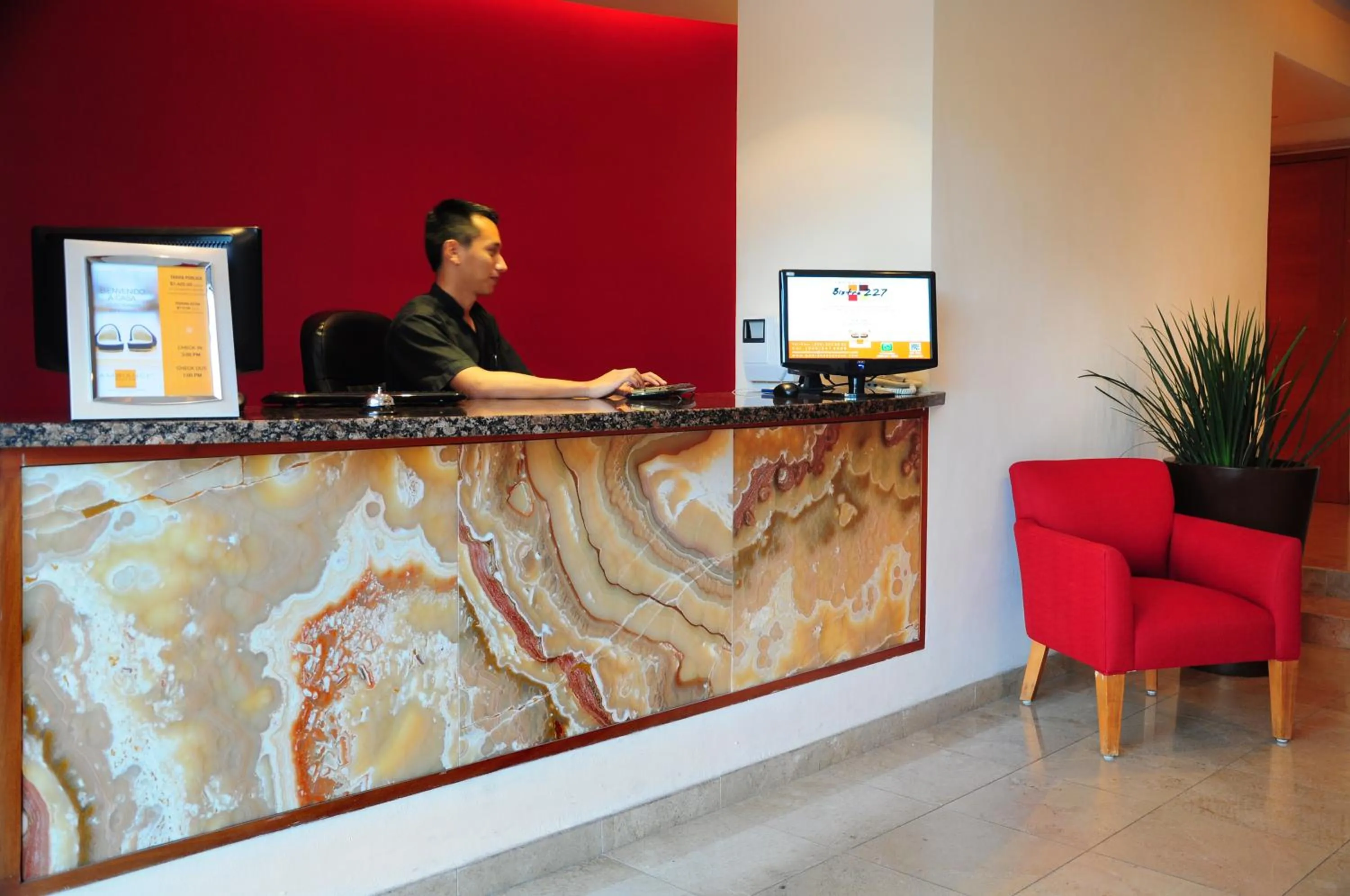 Lobby or reception in Ambiance Suites