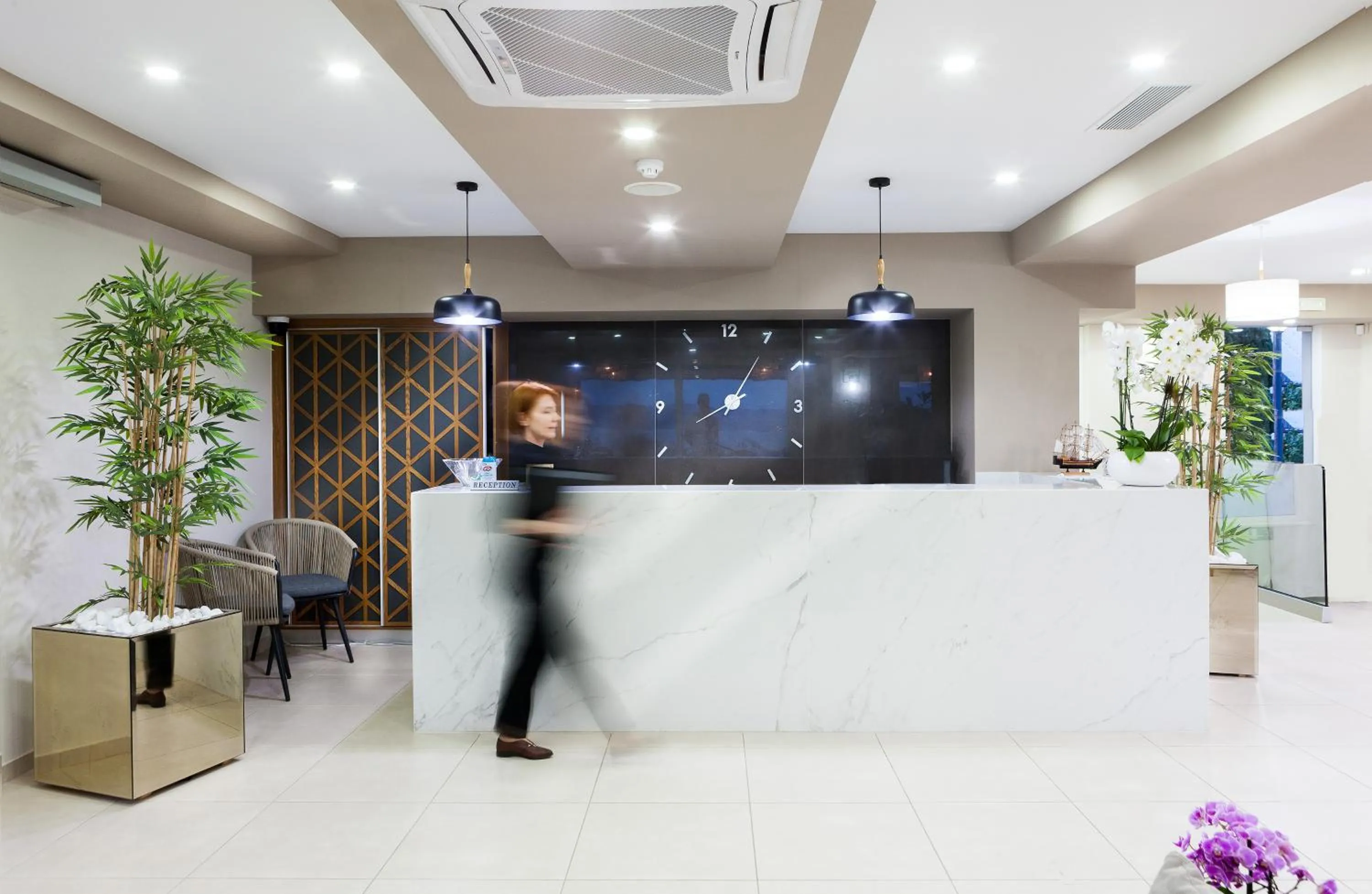 Lobby or reception in Sun and Sea Plus Resort