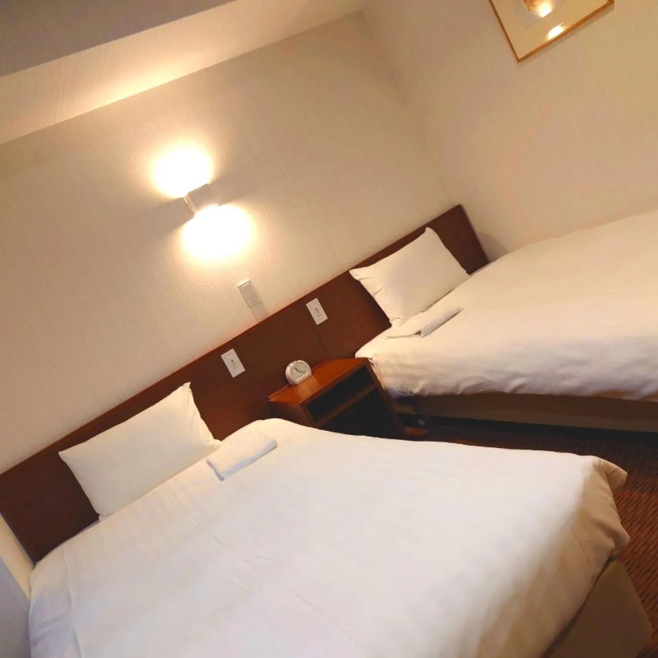 Bed in Smile Hotel Namba