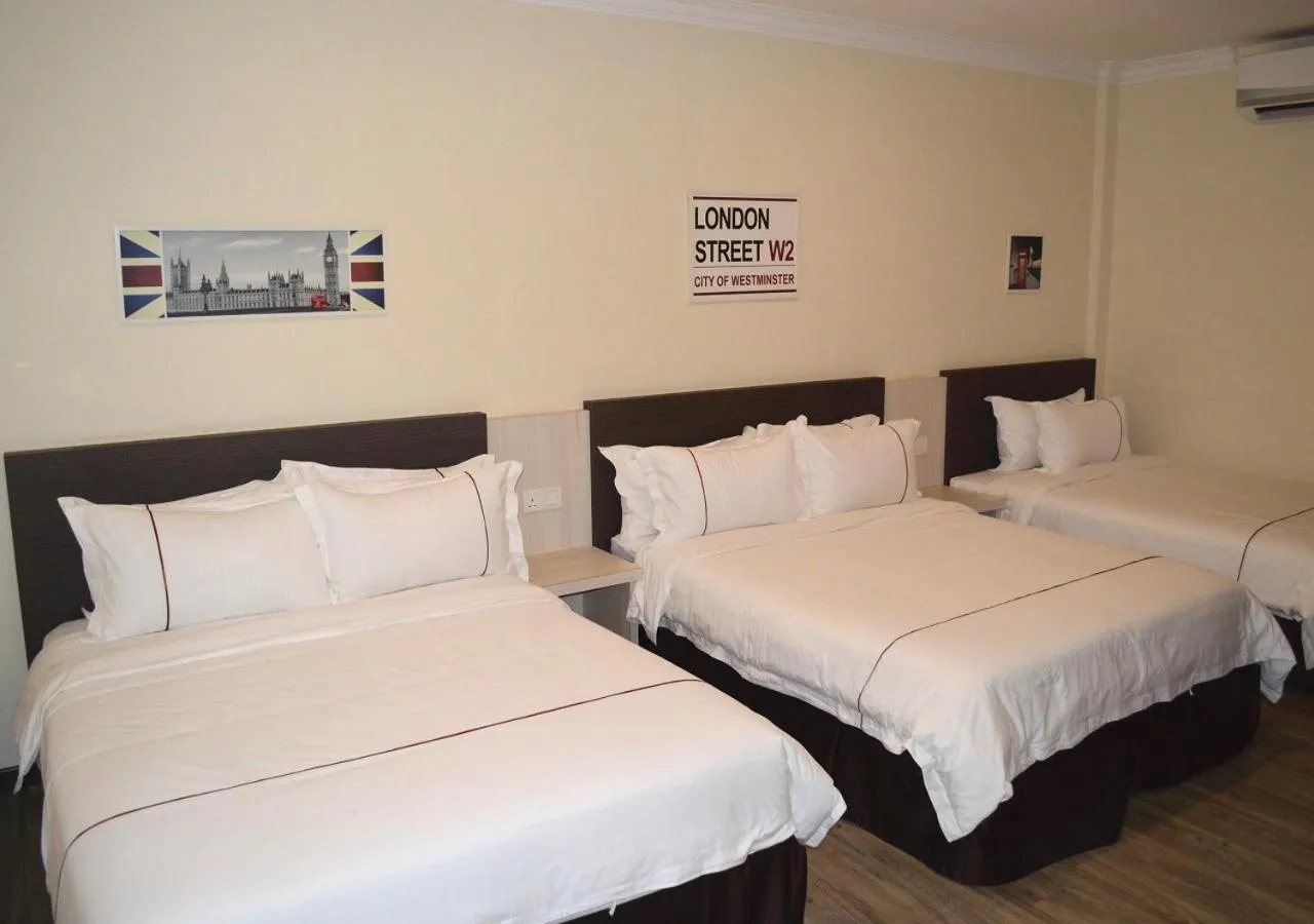 Bed in Angsoka Hotel