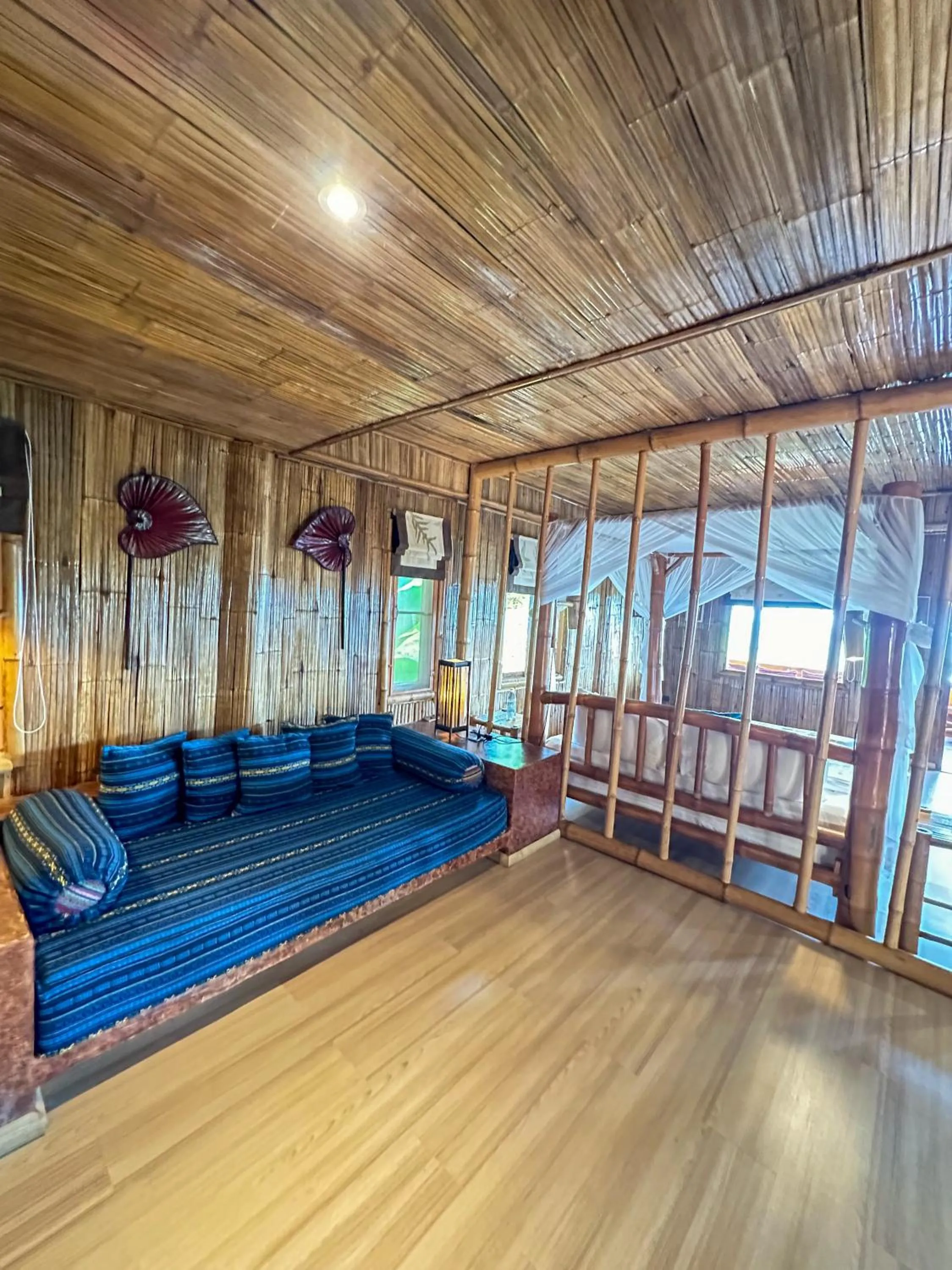 Seating area in Phu Chaisai Chiang Rai Mountain Resort