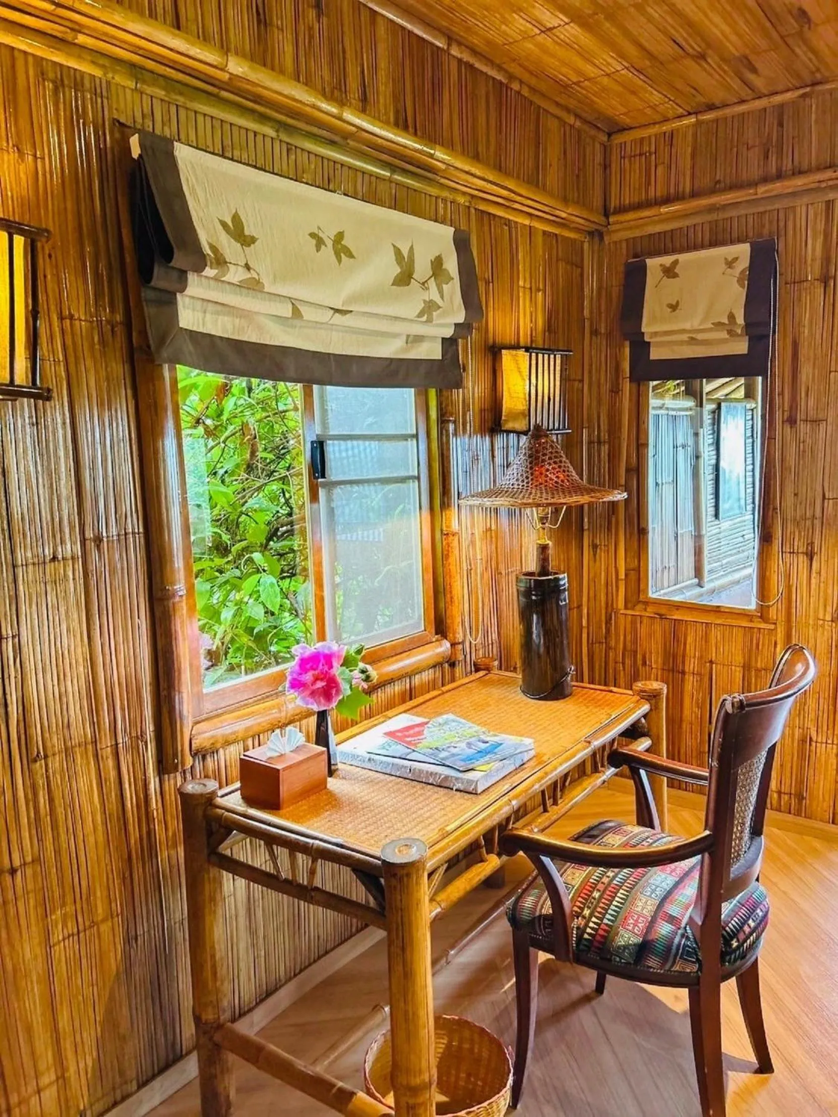 Seating area in Phu Chaisai Chiang Rai Mountain Resort