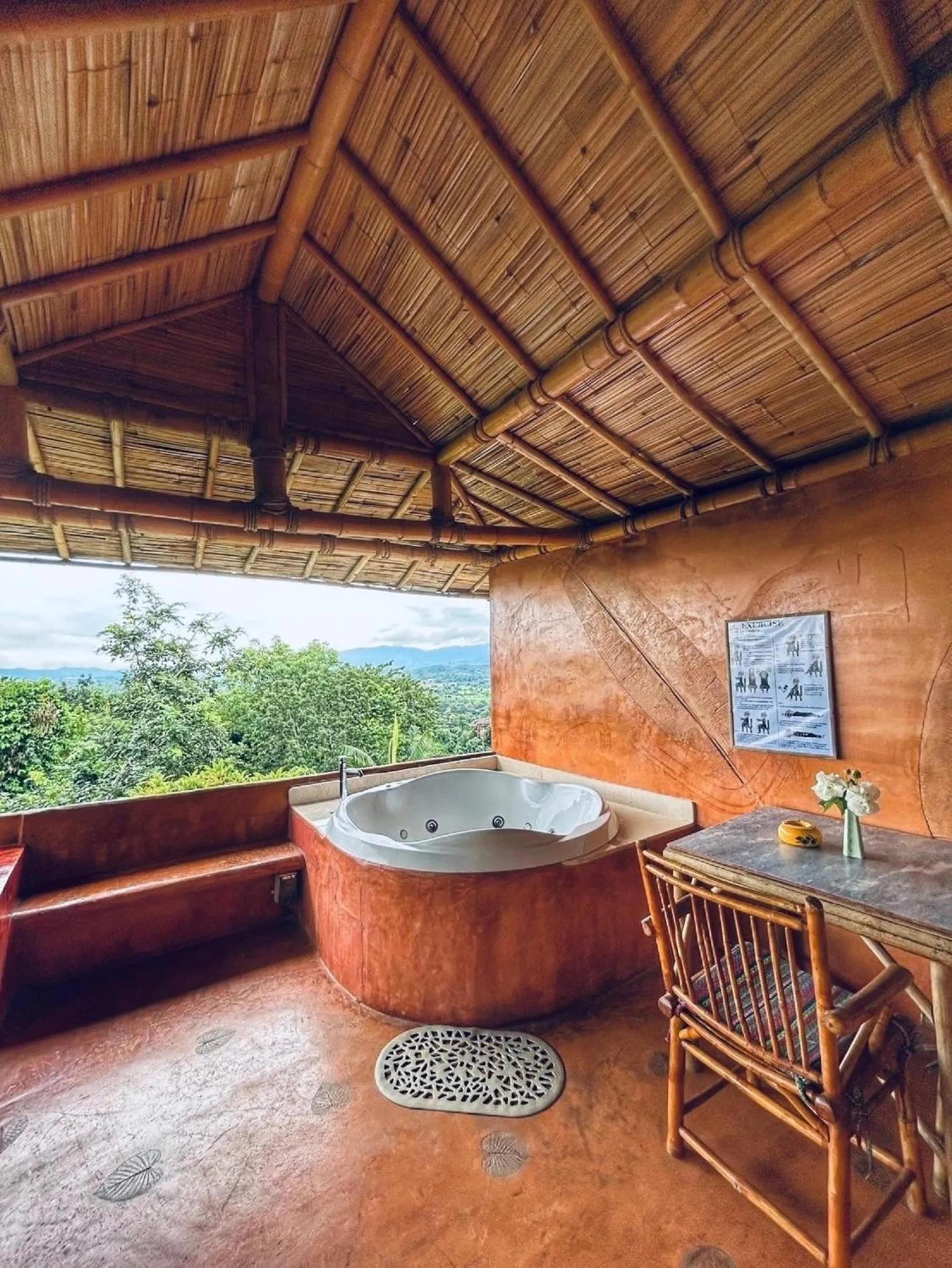 Bath in Phu Chaisai Chiang Rai Mountain Resort