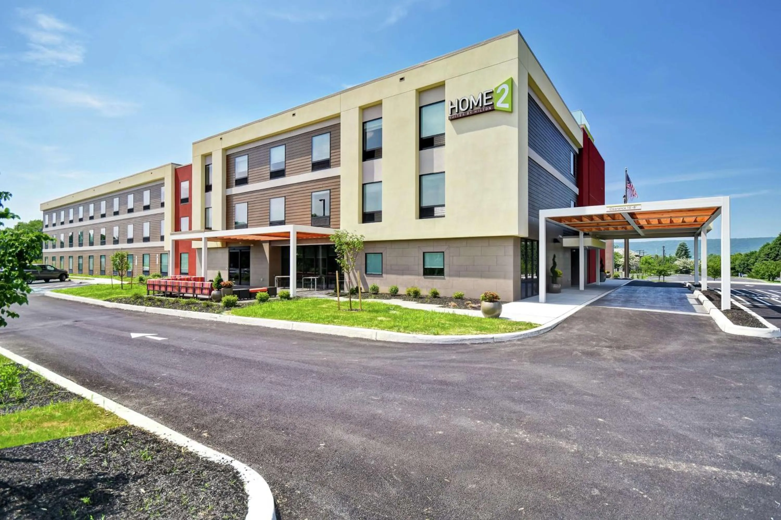 Property building in Home2 Suites Mechanicsburg