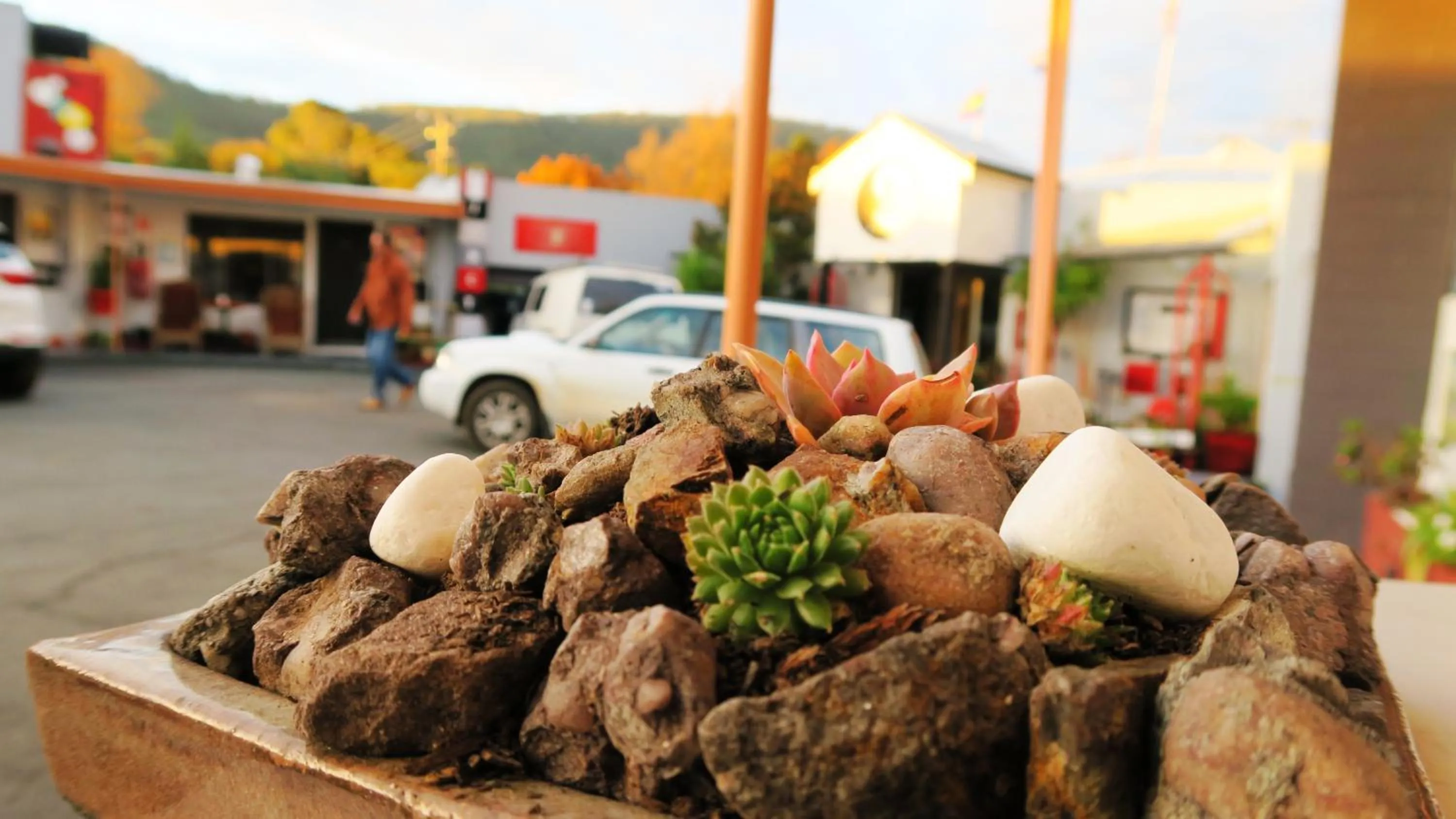 Bird's eye view in New Norfolk Junction Motel