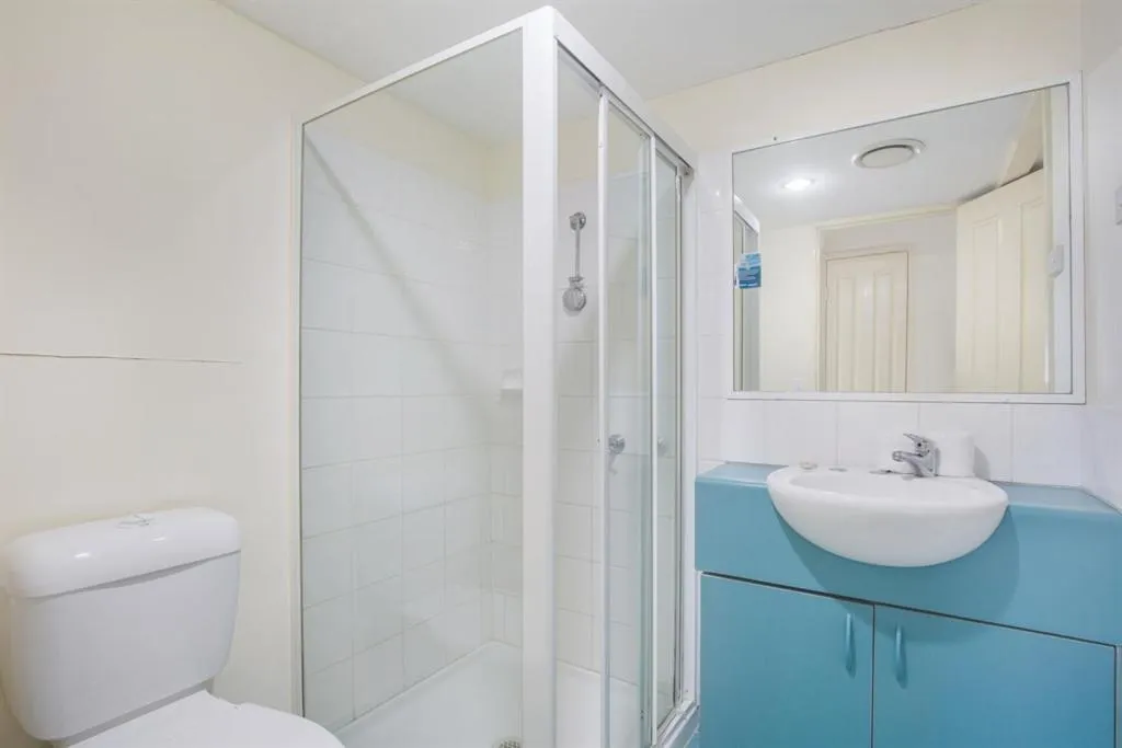 Bathroom in Surfers Beach Resort One