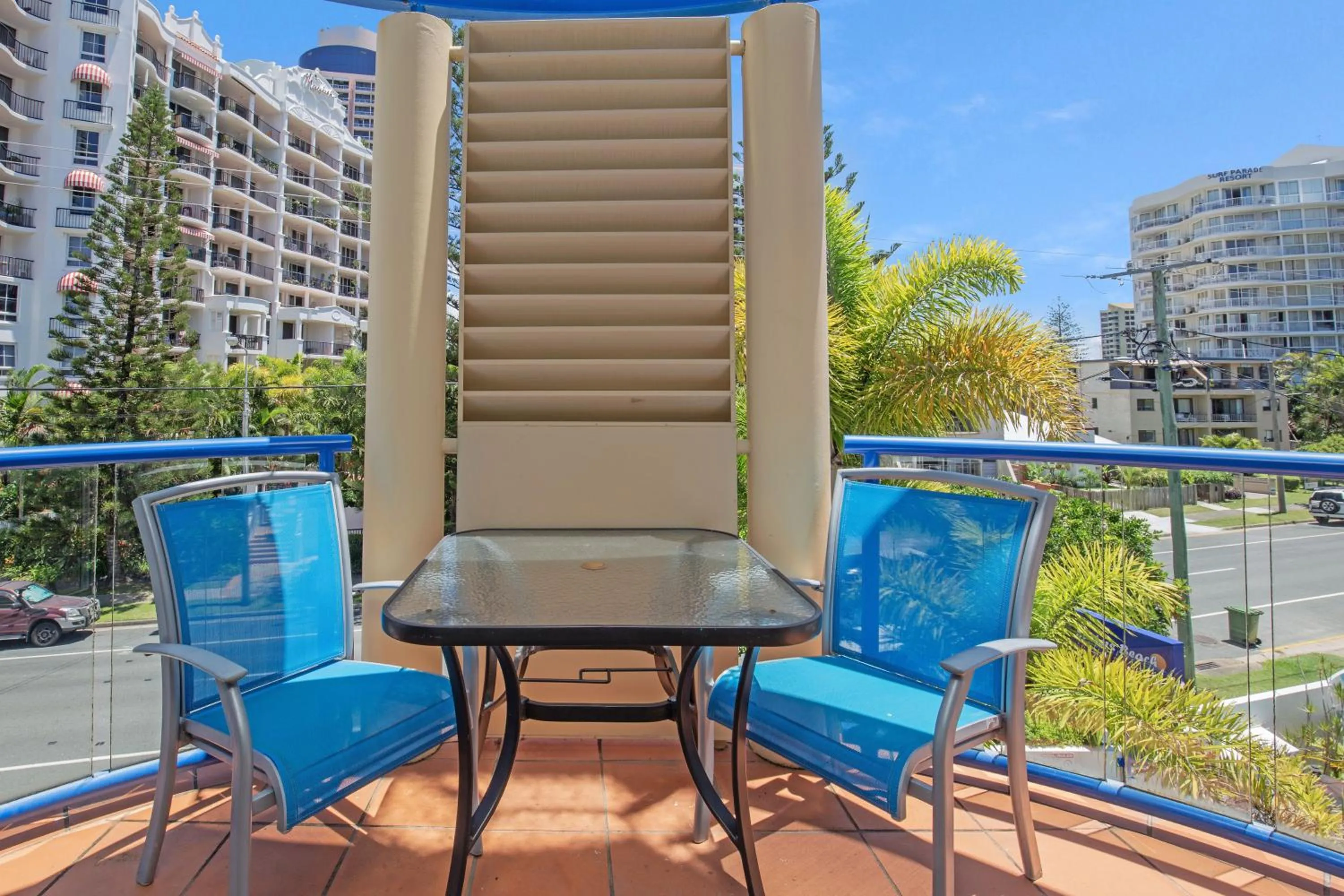 Balcony/Terrace in Surfers Beach Resort One