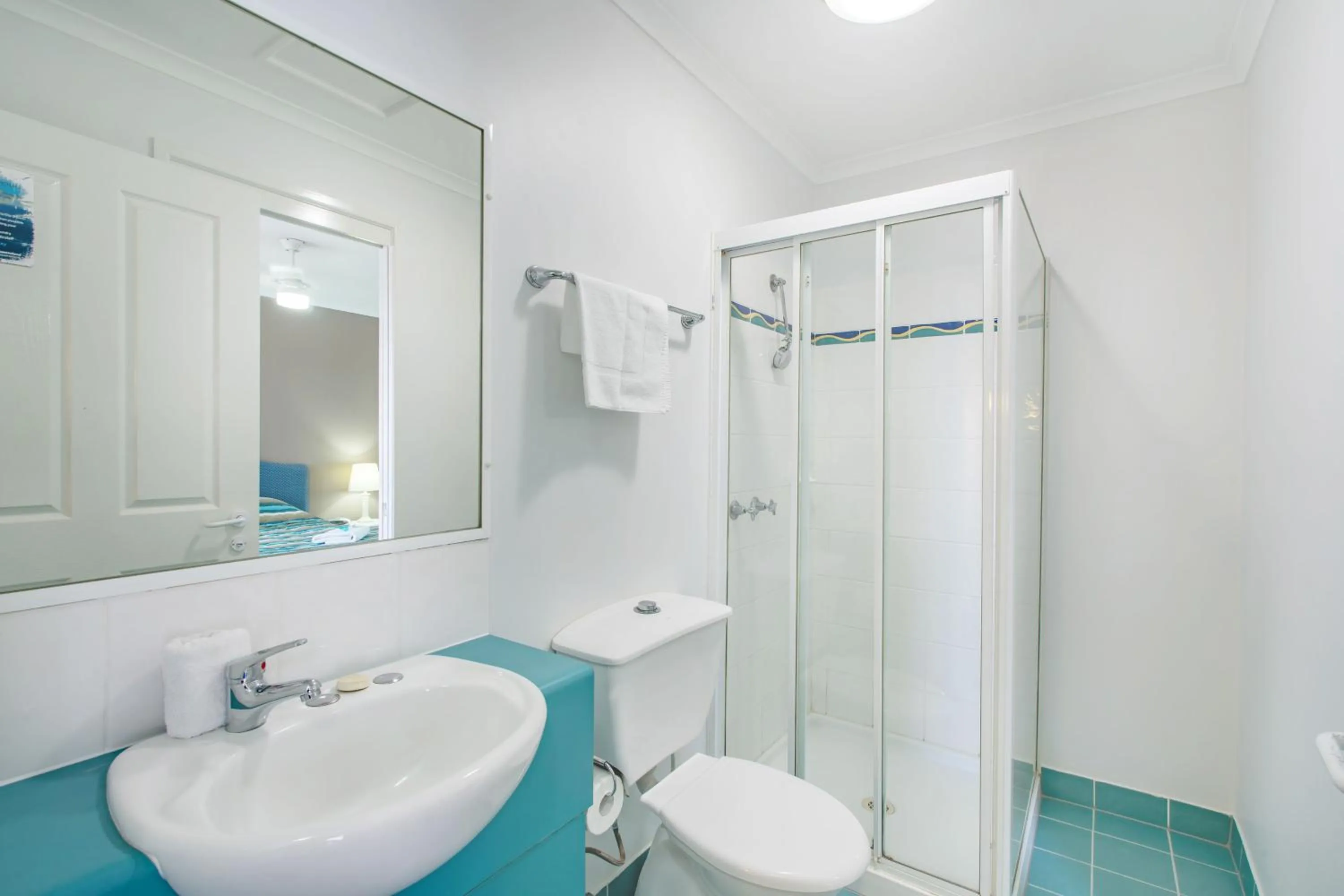 Bathroom in Surfers Beach Resort One