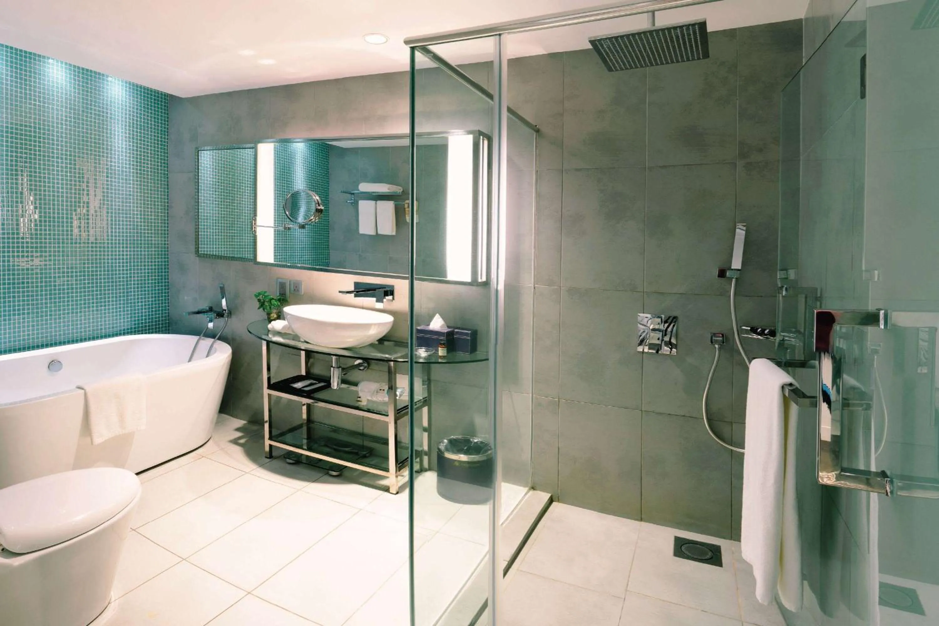 Shower in Wyndham Grand Bangsar Kuala Lumpur