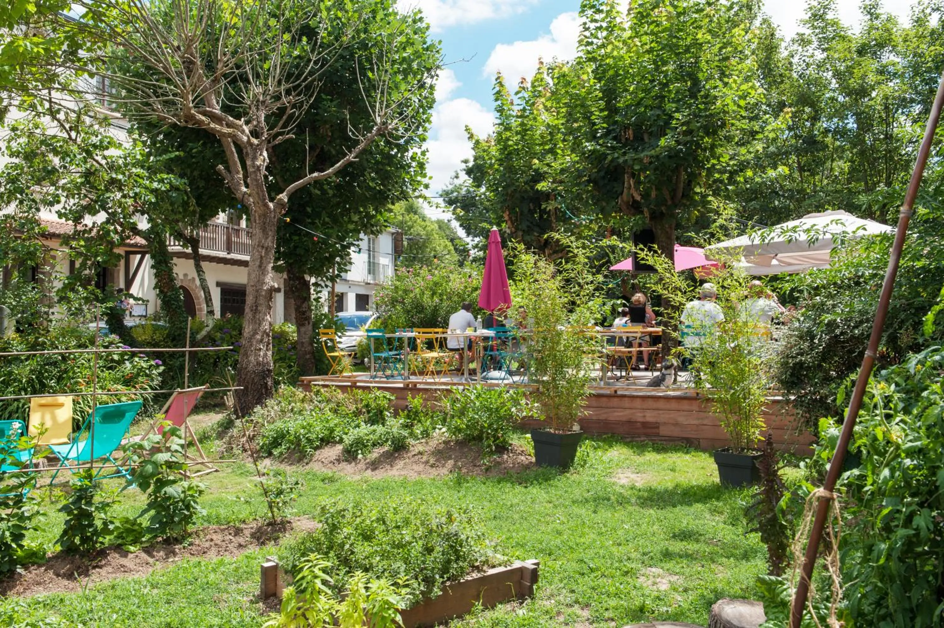 Garden in La Cascade