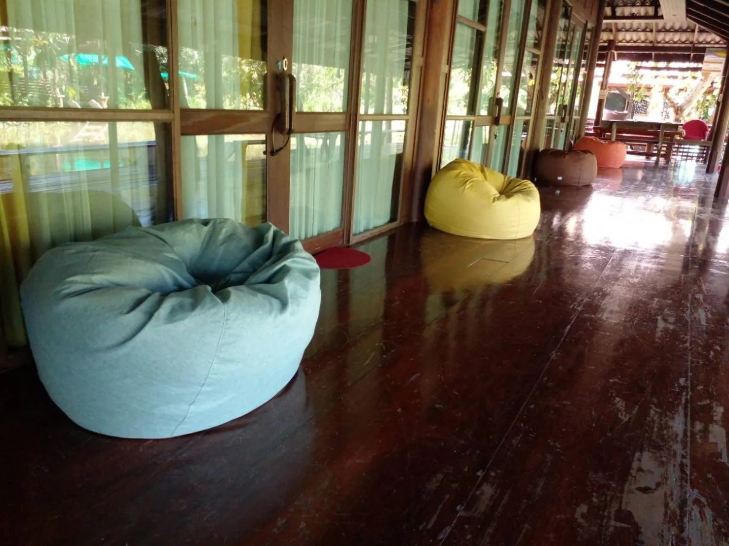 Patio in BaanSuanLeelawadee Resort Amphawa