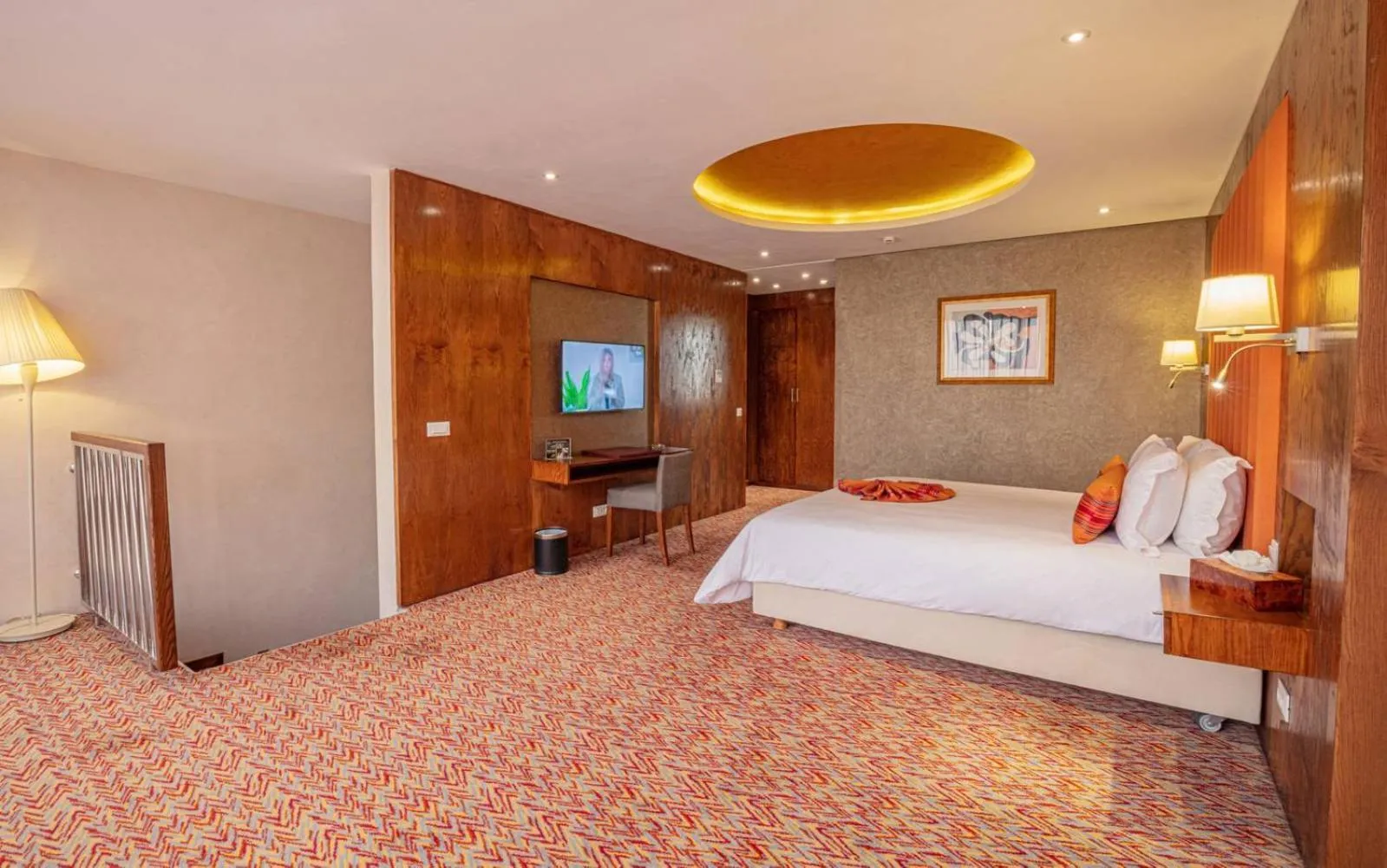 Photo of the whole room, Bed in Sahara Hotel Agadir - Adults Only