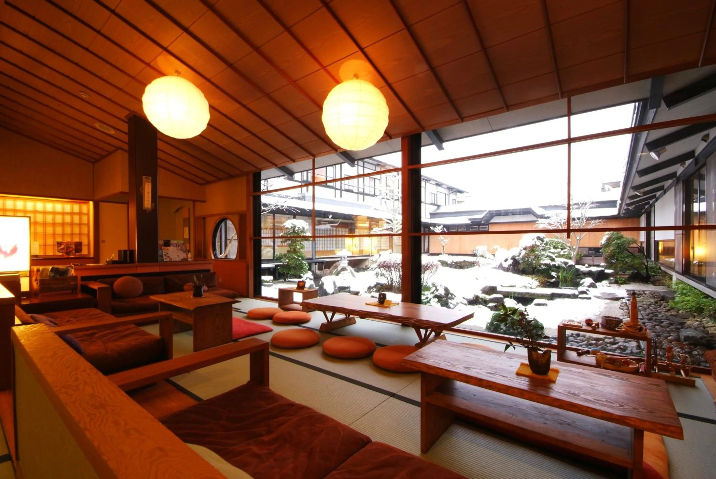 Lobby or reception in Onishiya Suishoen