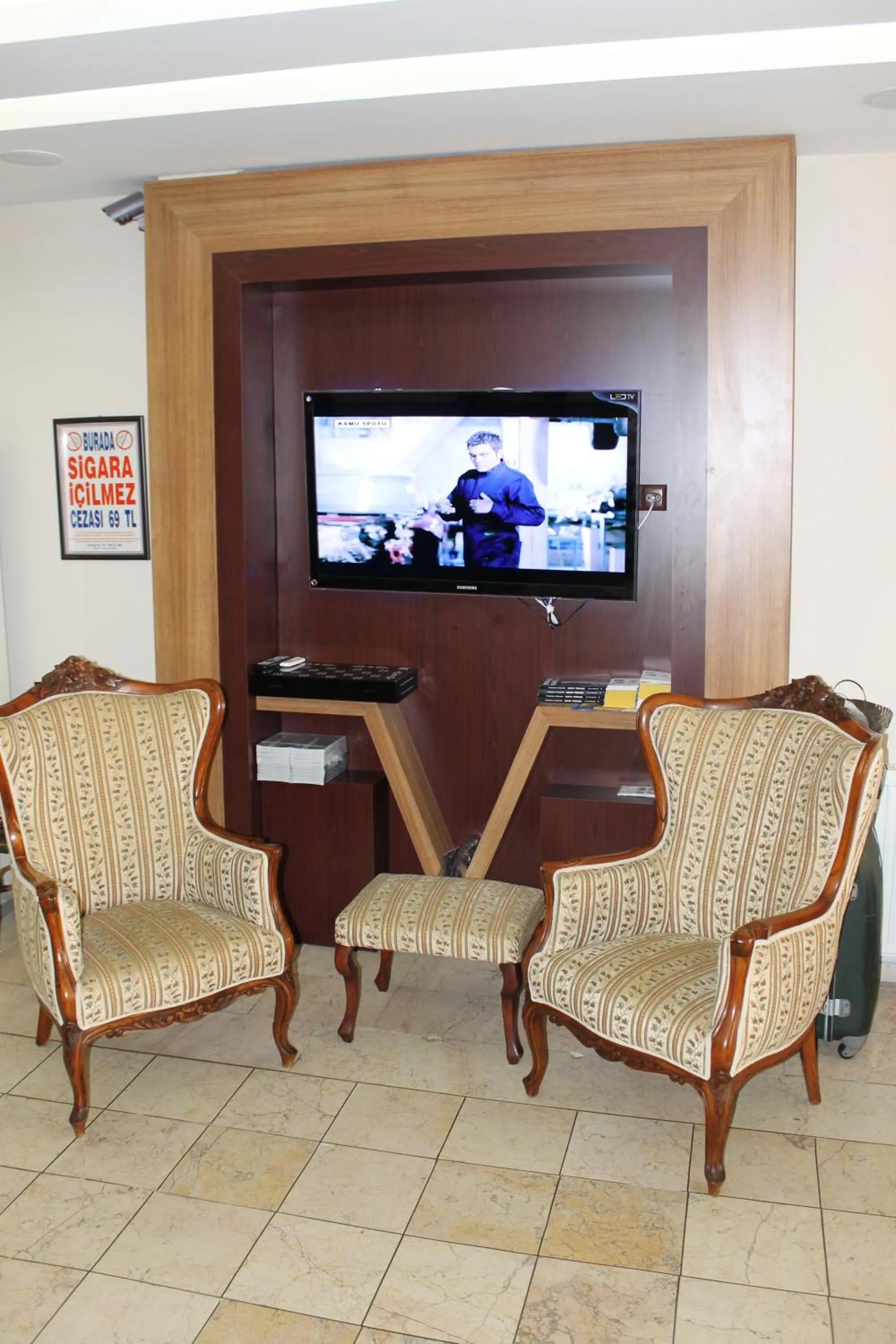 Lobby or reception in Hotel Ipekyolu
