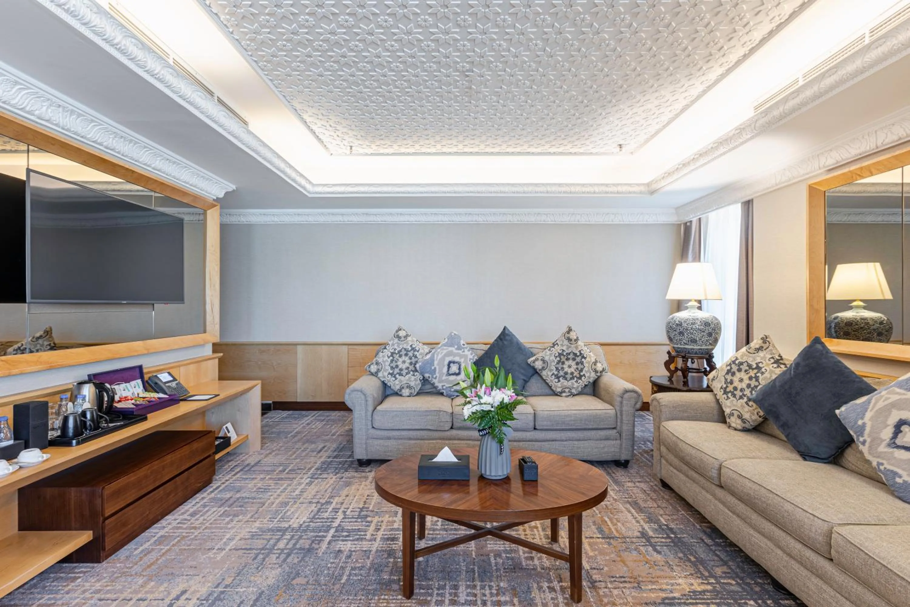 Living room in MADEN Hotel