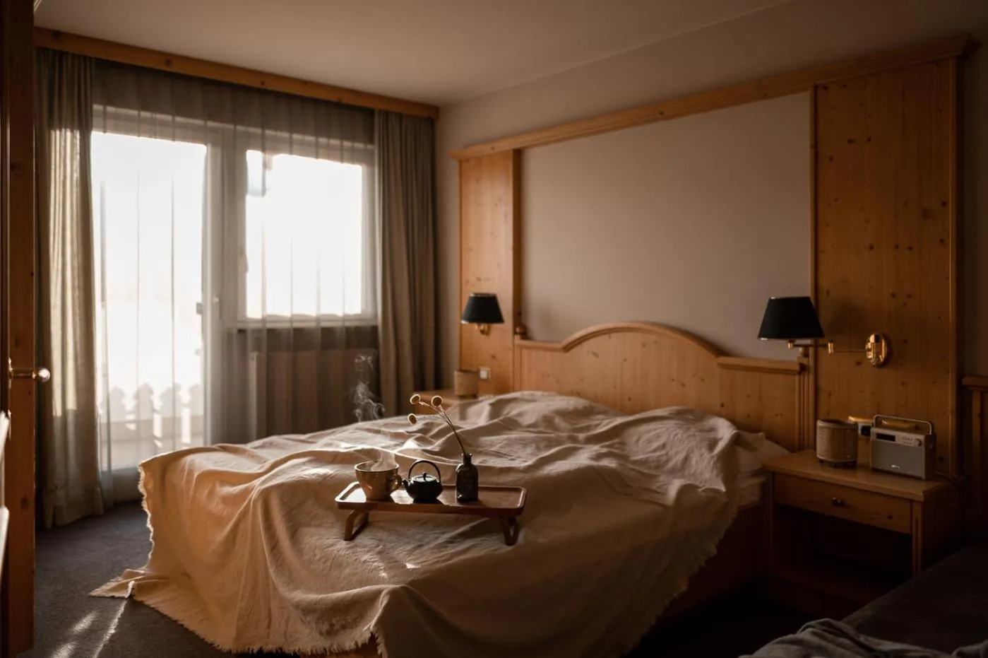 Bed in Landpalais Goyenhof - Deluxe Suites & Breakfast