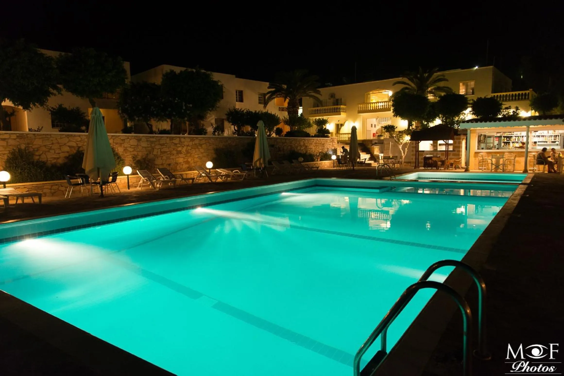 Swimming pool in Hotel Marilen