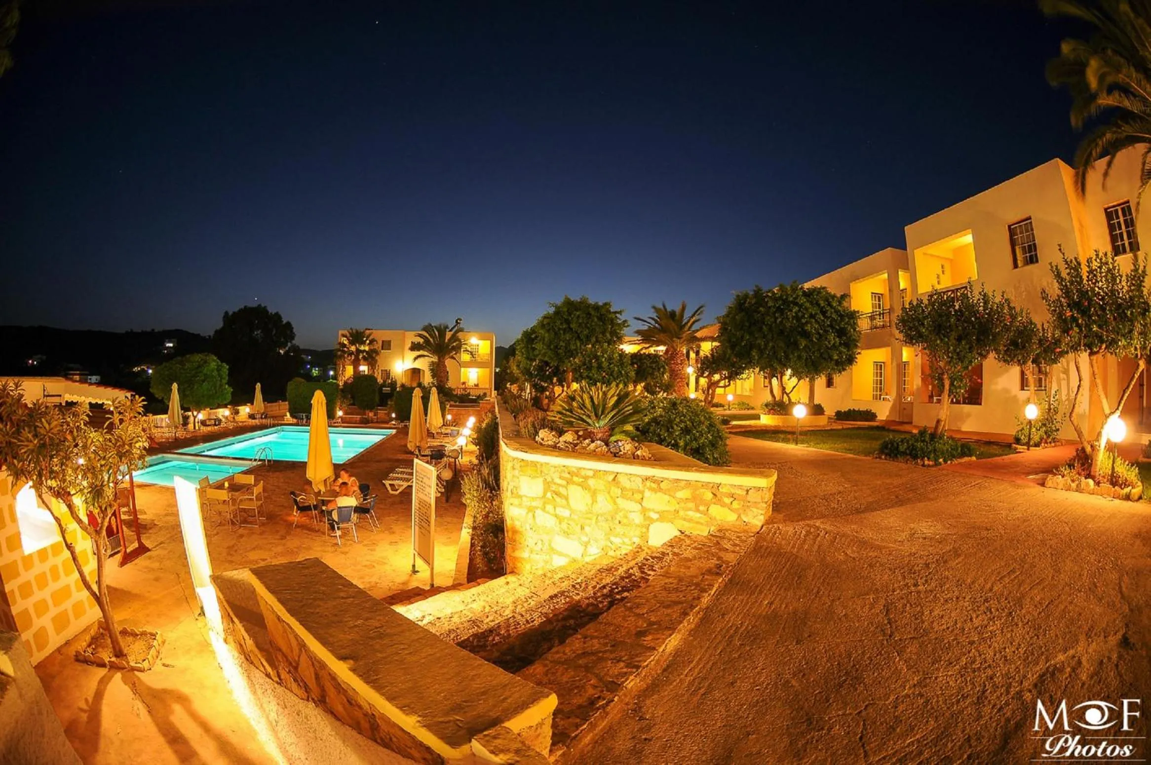 Garden in Hotel Marilen