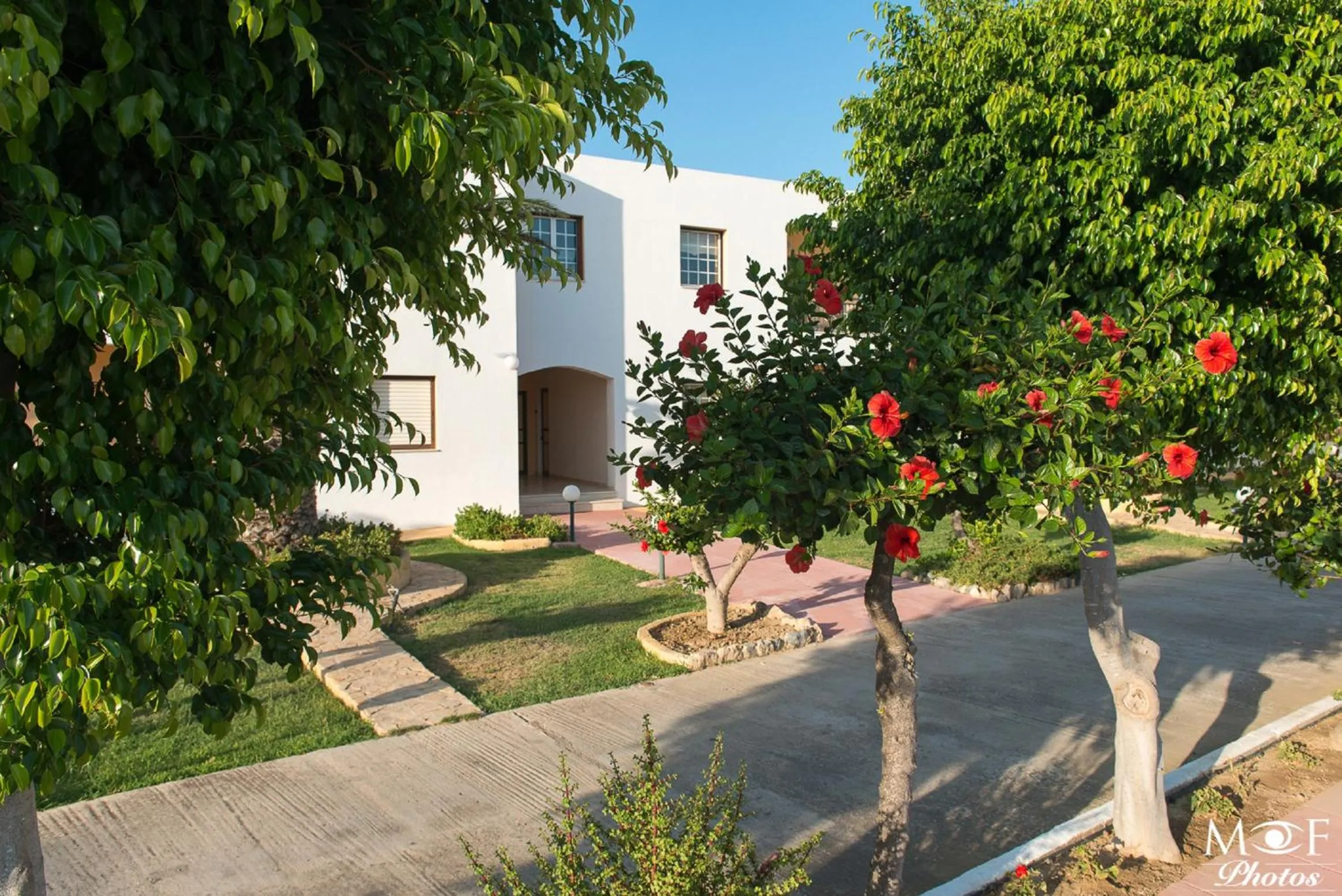 Garden in Hotel Marilen