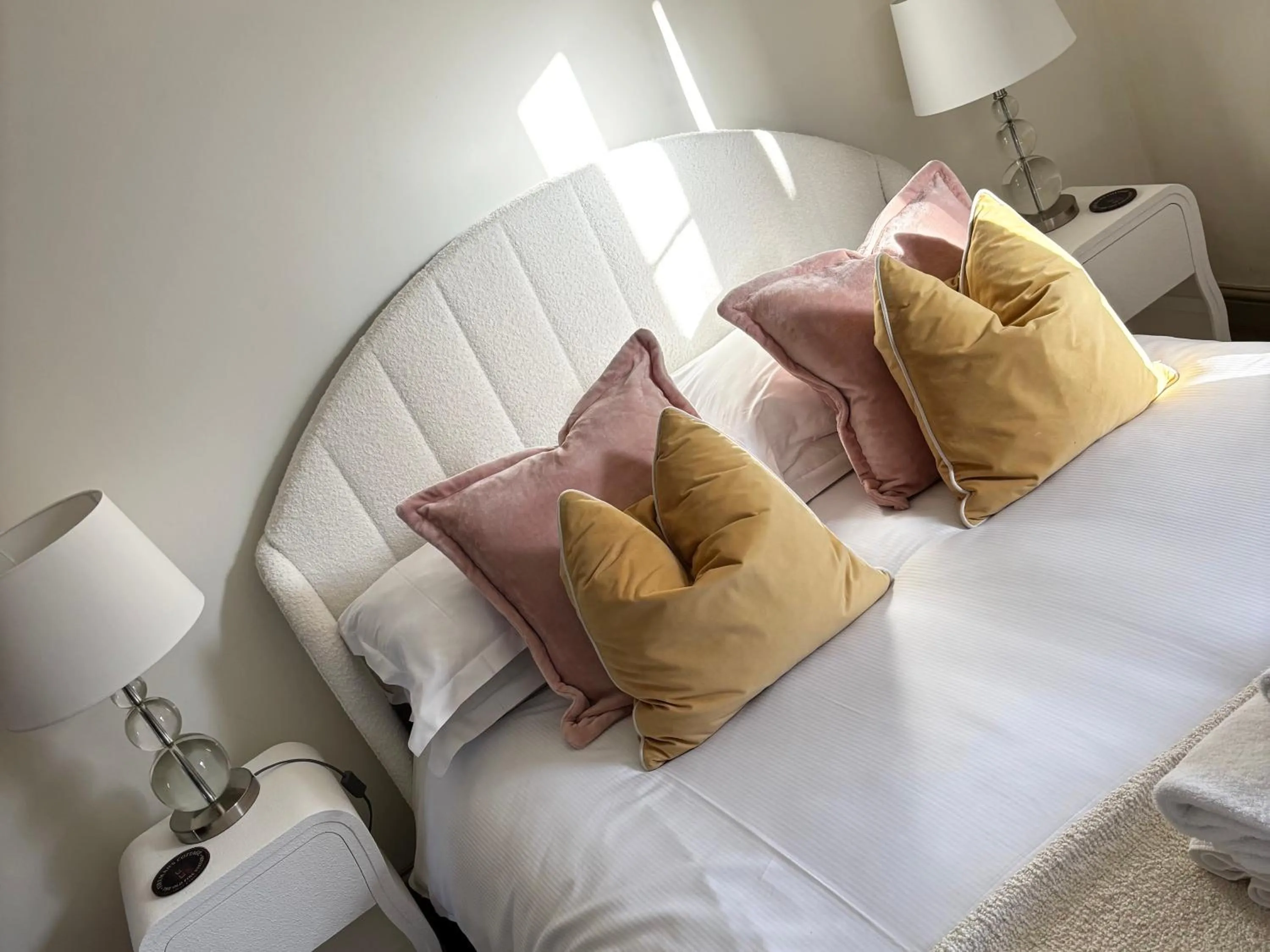 Bed in The Ultimate Group Complex, Hens & Celebrations at The Old Fire Station Canterbury, 3 Homes