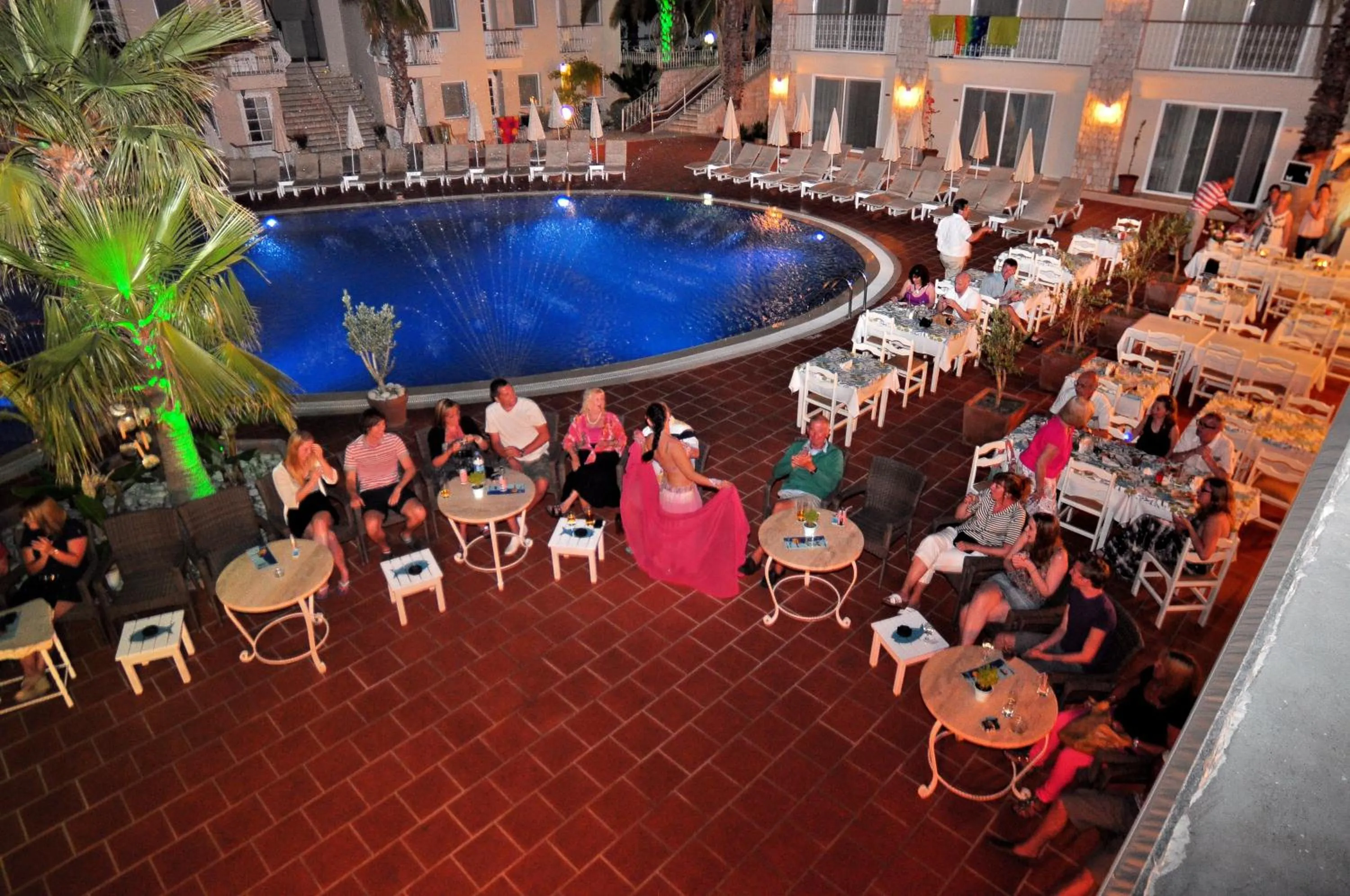 Restaurant/places to eat in The Blue Lagoon Deluxe Hotel