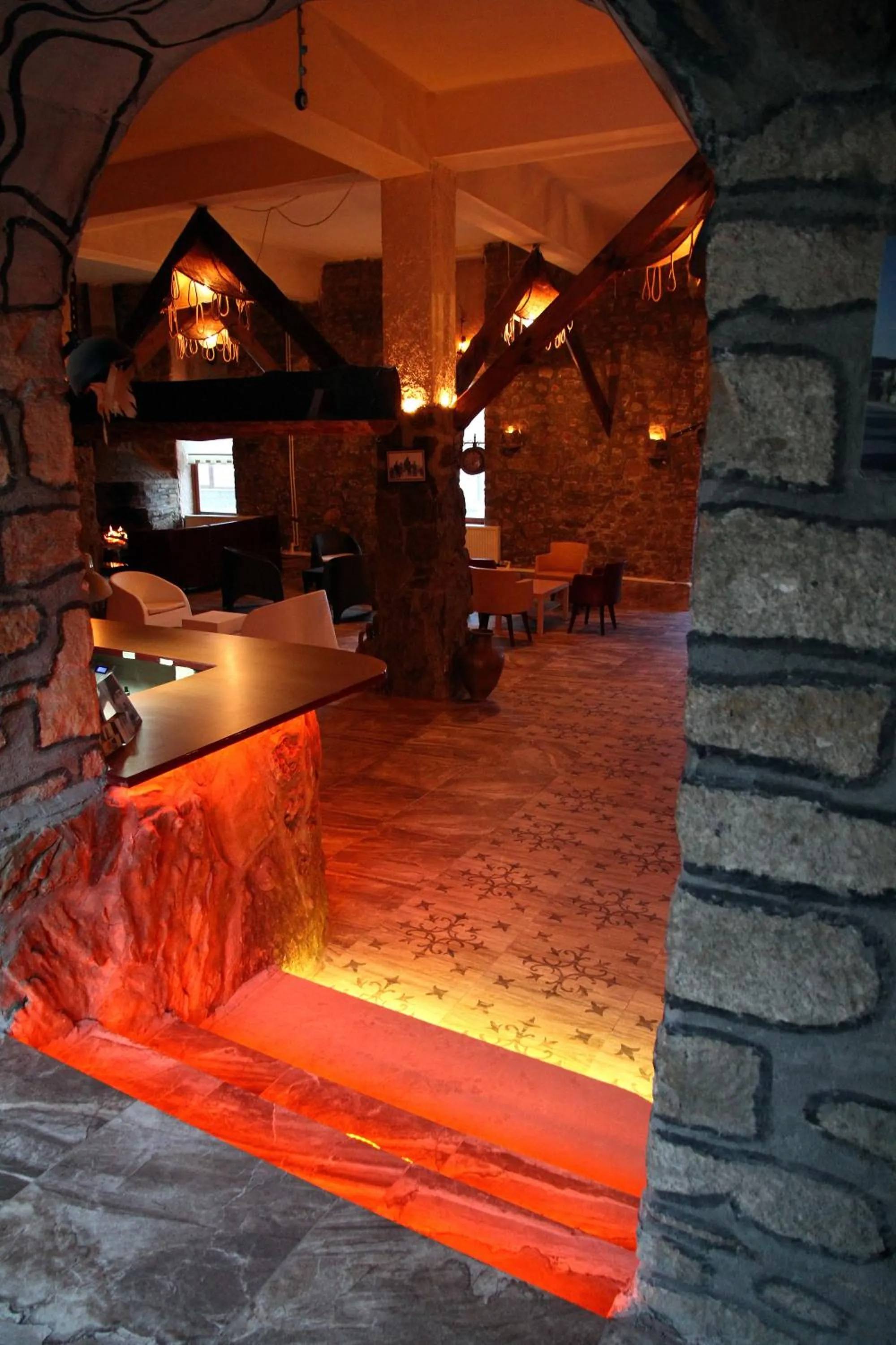 Decorative detail in Aqua Boss Hotel