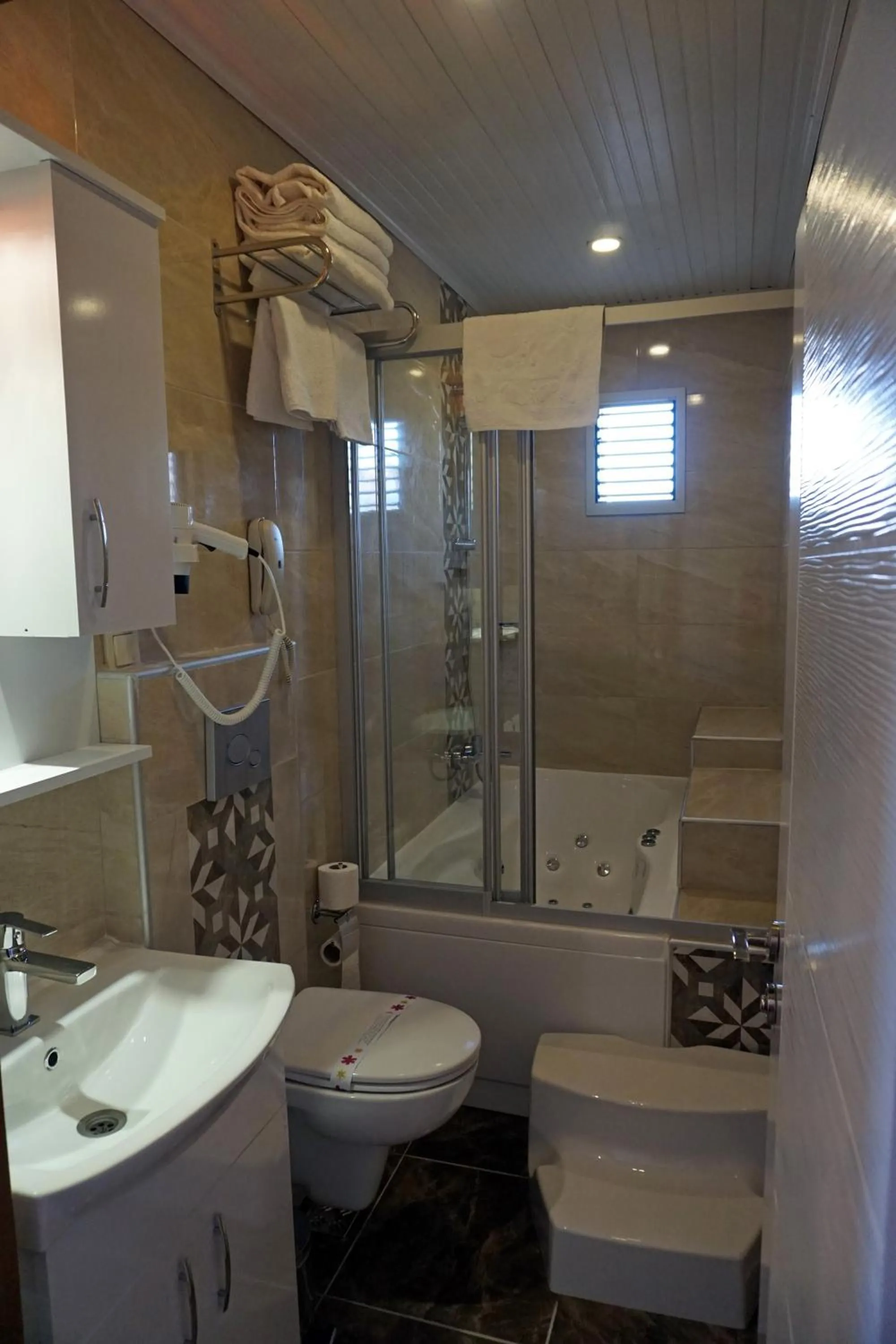 Shower in Aqua Boss Hotel