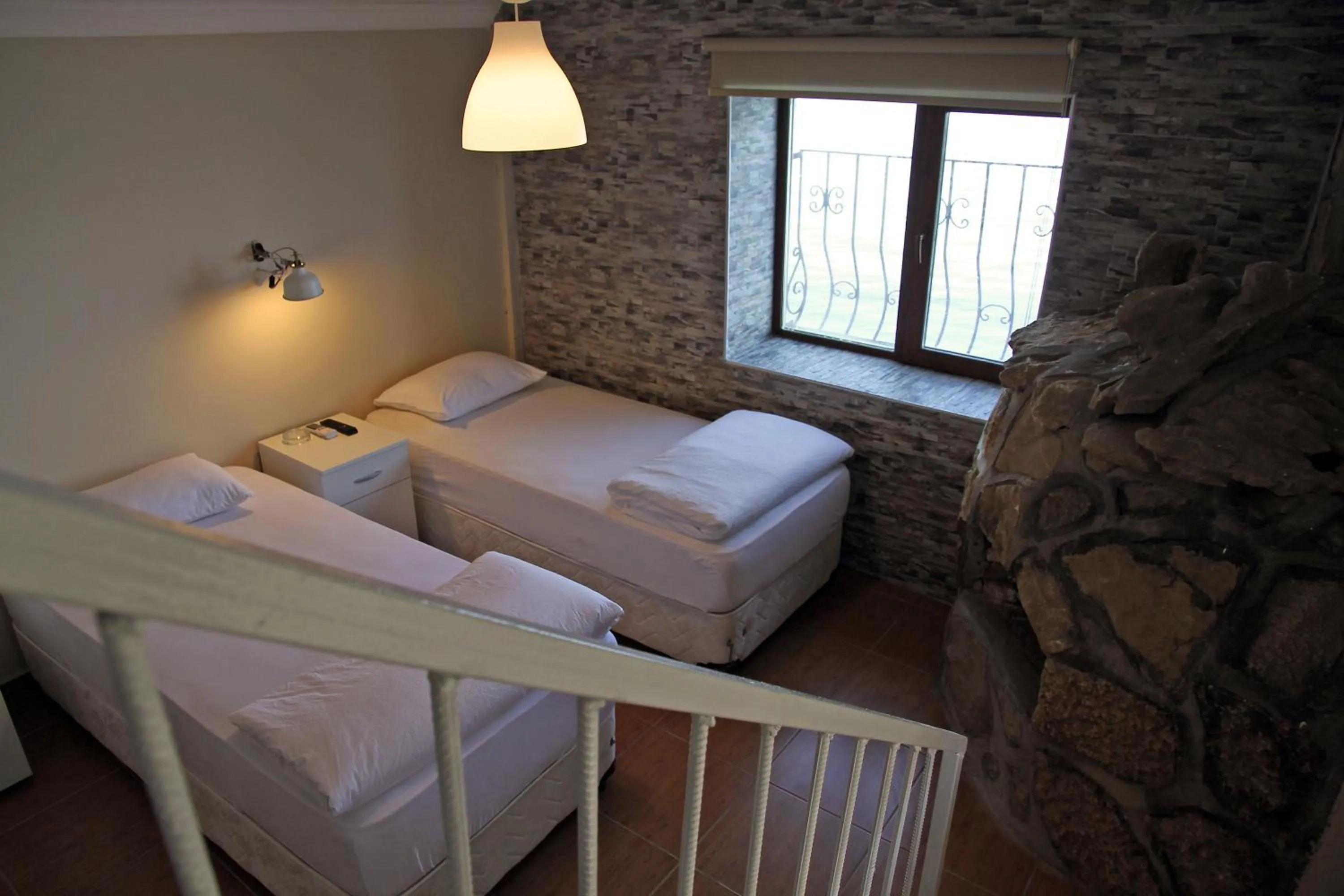 Photo of the whole room, Bed in Aqua Boss Hotel