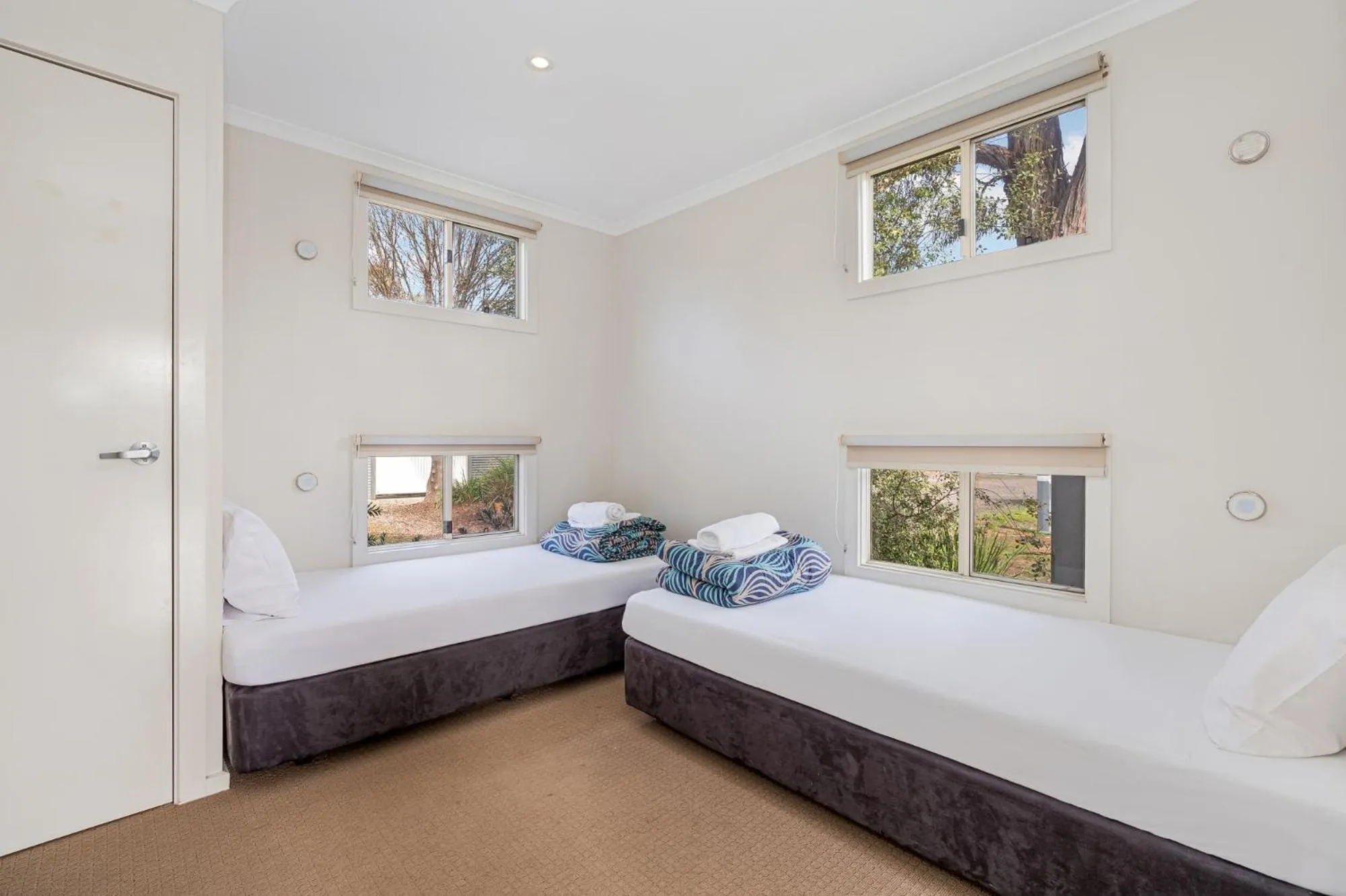 Bed in BIG4 Bendigo Marong Holiday Park