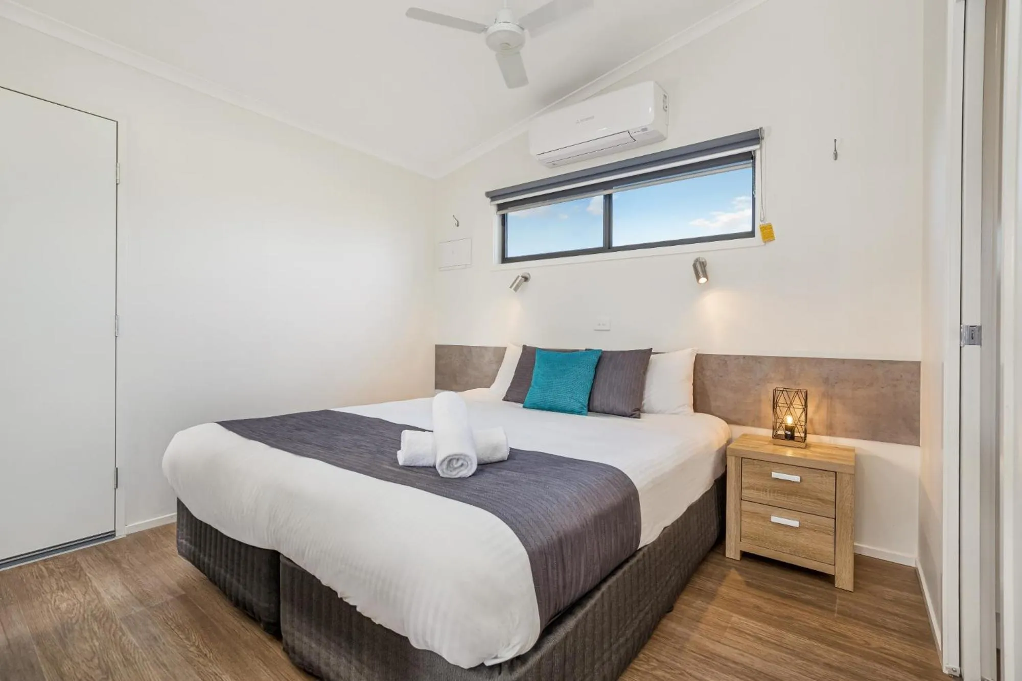 Bed in BIG4 Bendigo Marong Holiday Park