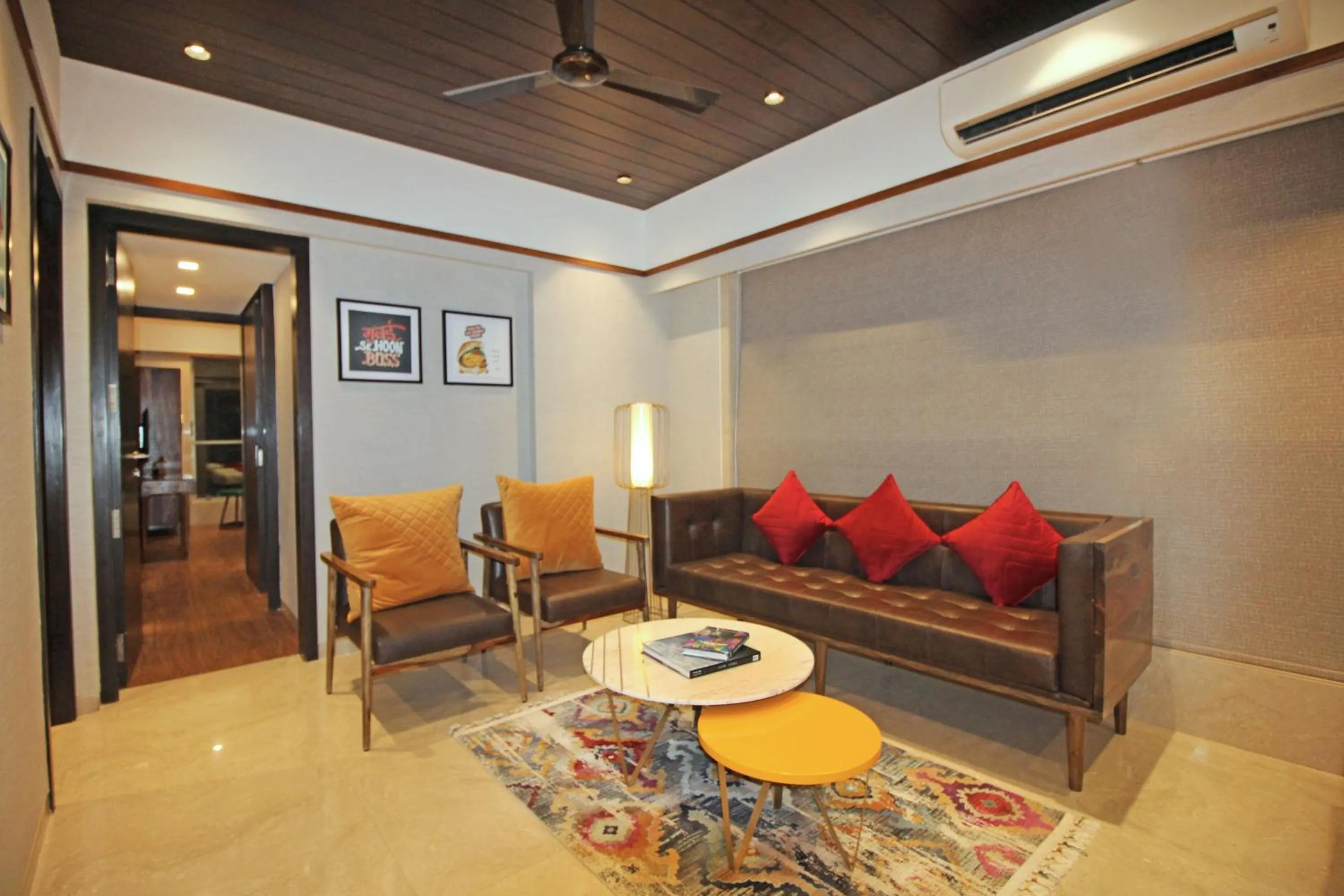 Living room in Theory9 Premium Service Apartments Khar