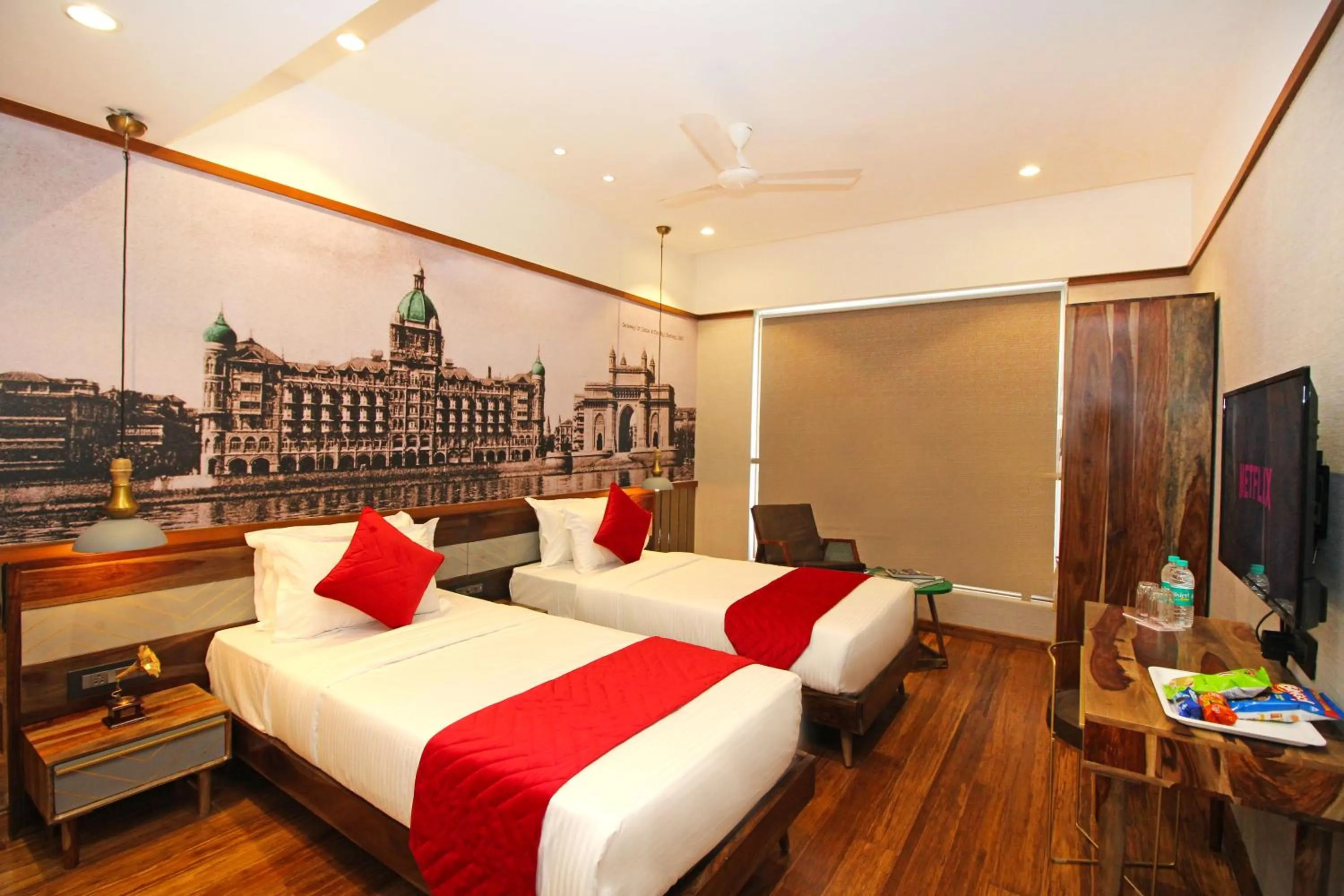 Bedroom, Bed in Theory9 Premium Service Apartments Khar