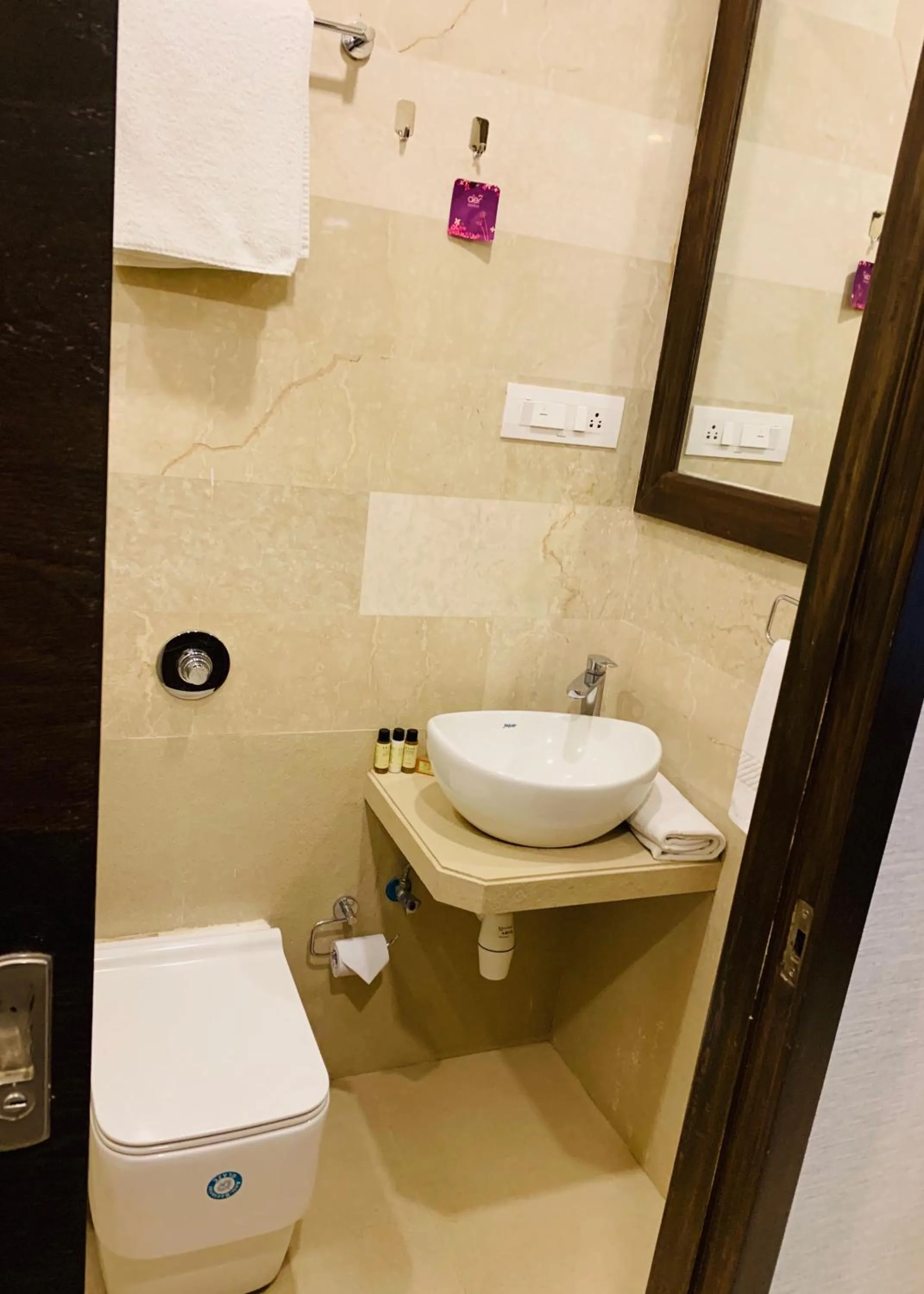 Bathroom in Theory9 Premium Service Apartments Khar