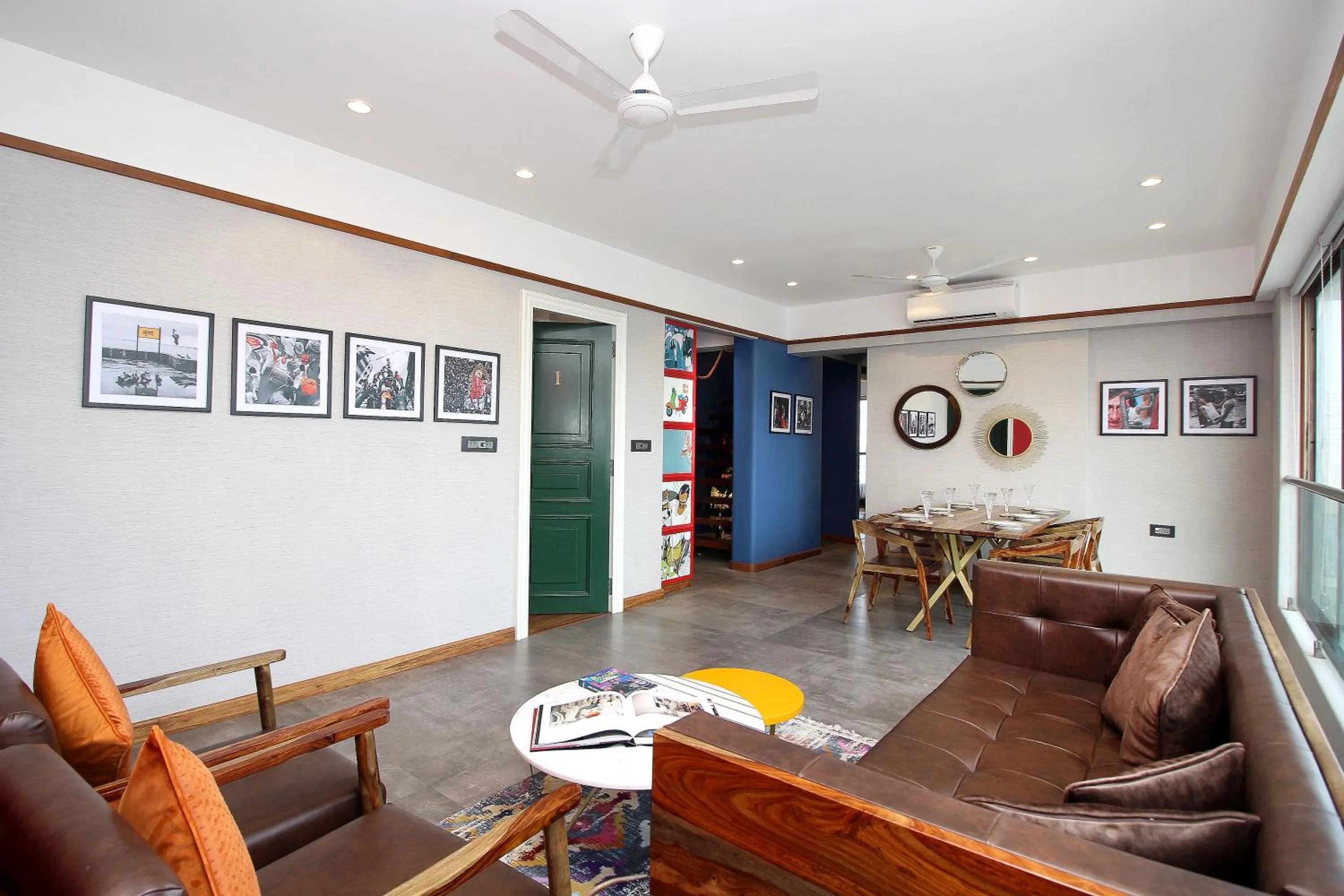 Living room in Theory9 Premium Service Apartments Khar