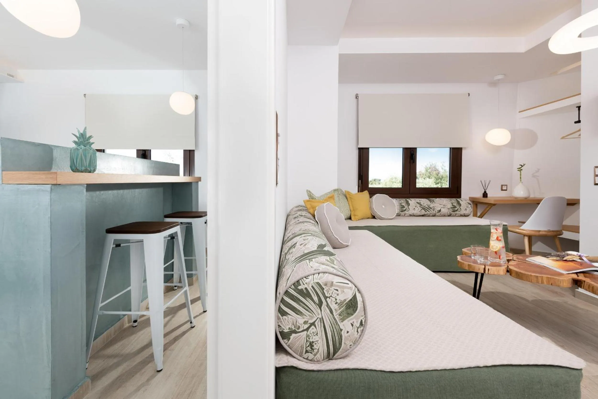 Living room in Hotel Villa Natassa