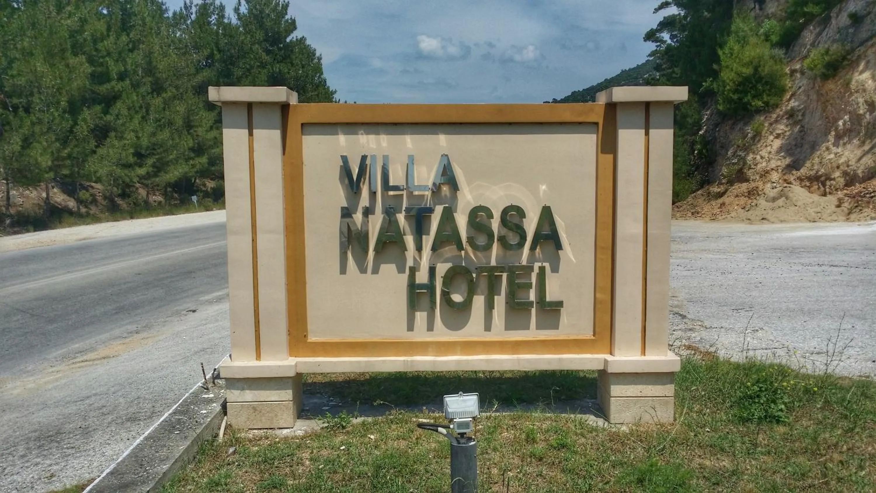 Property logo or sign in Hotel Villa Natassa