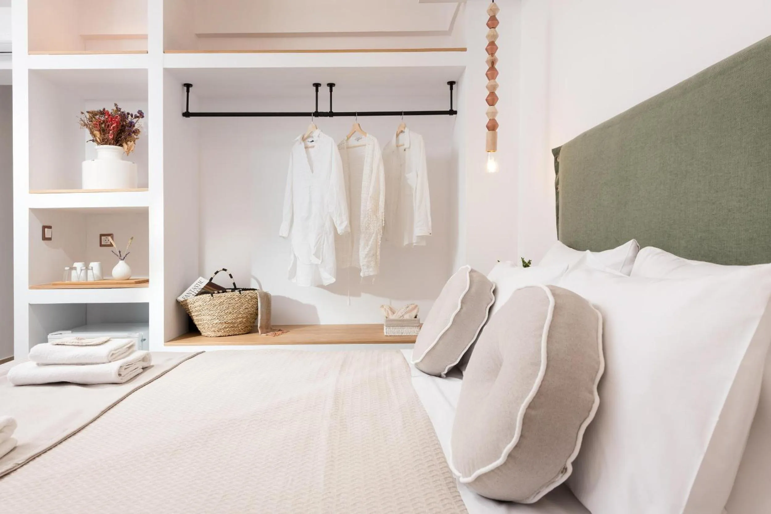 Bed in Hotel Villa Natassa