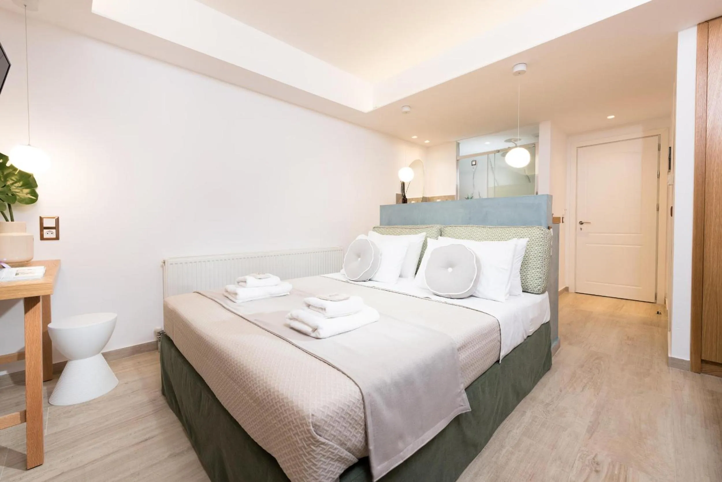 Bed in Hotel Villa Natassa