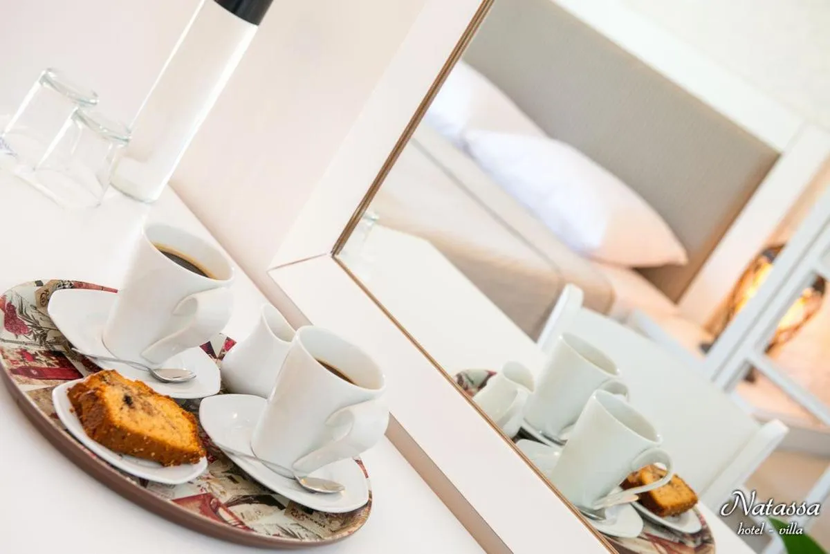 Decorative detail in Hotel Villa Natassa