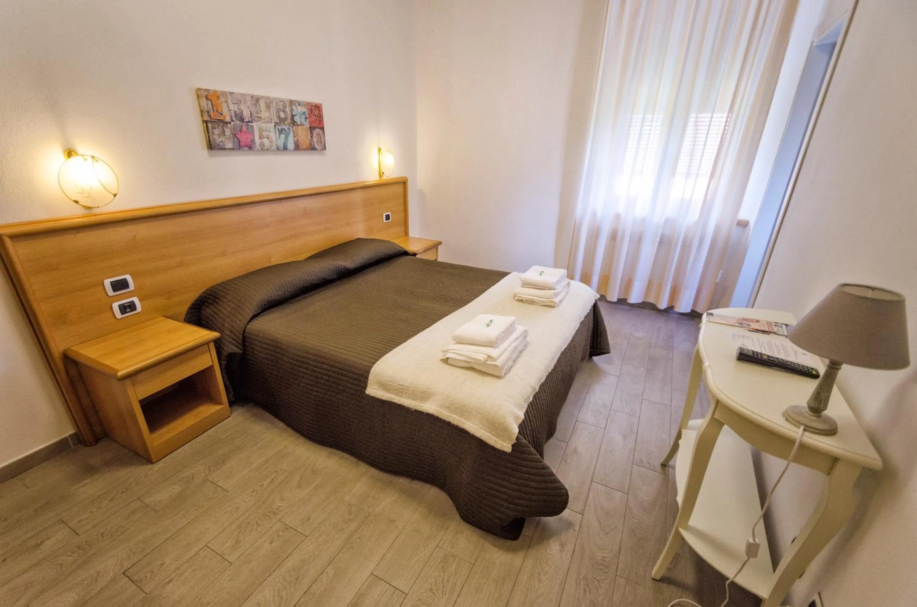 Bed in Albergo La Veranda