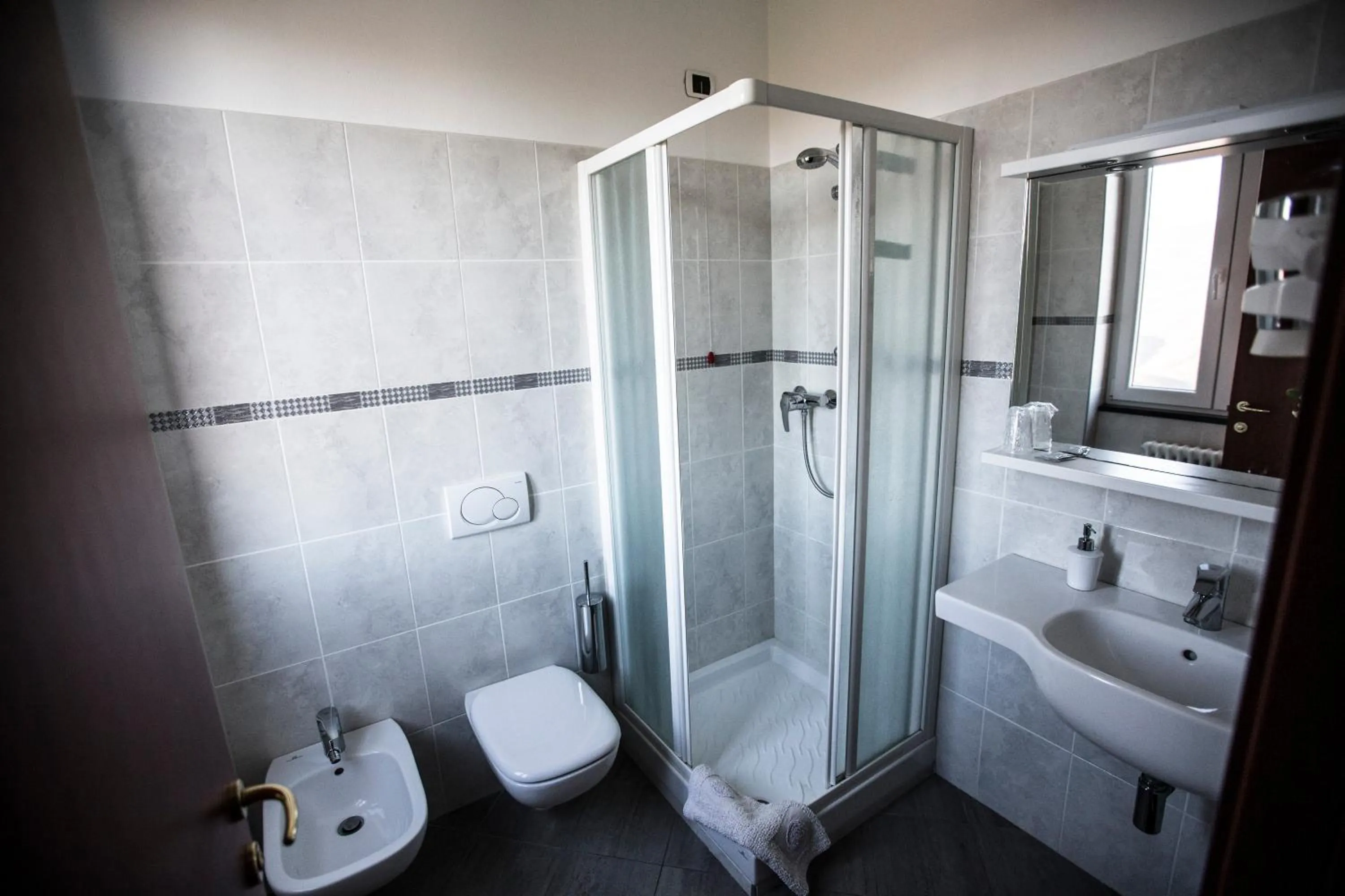 Bathroom in Albergo La Veranda