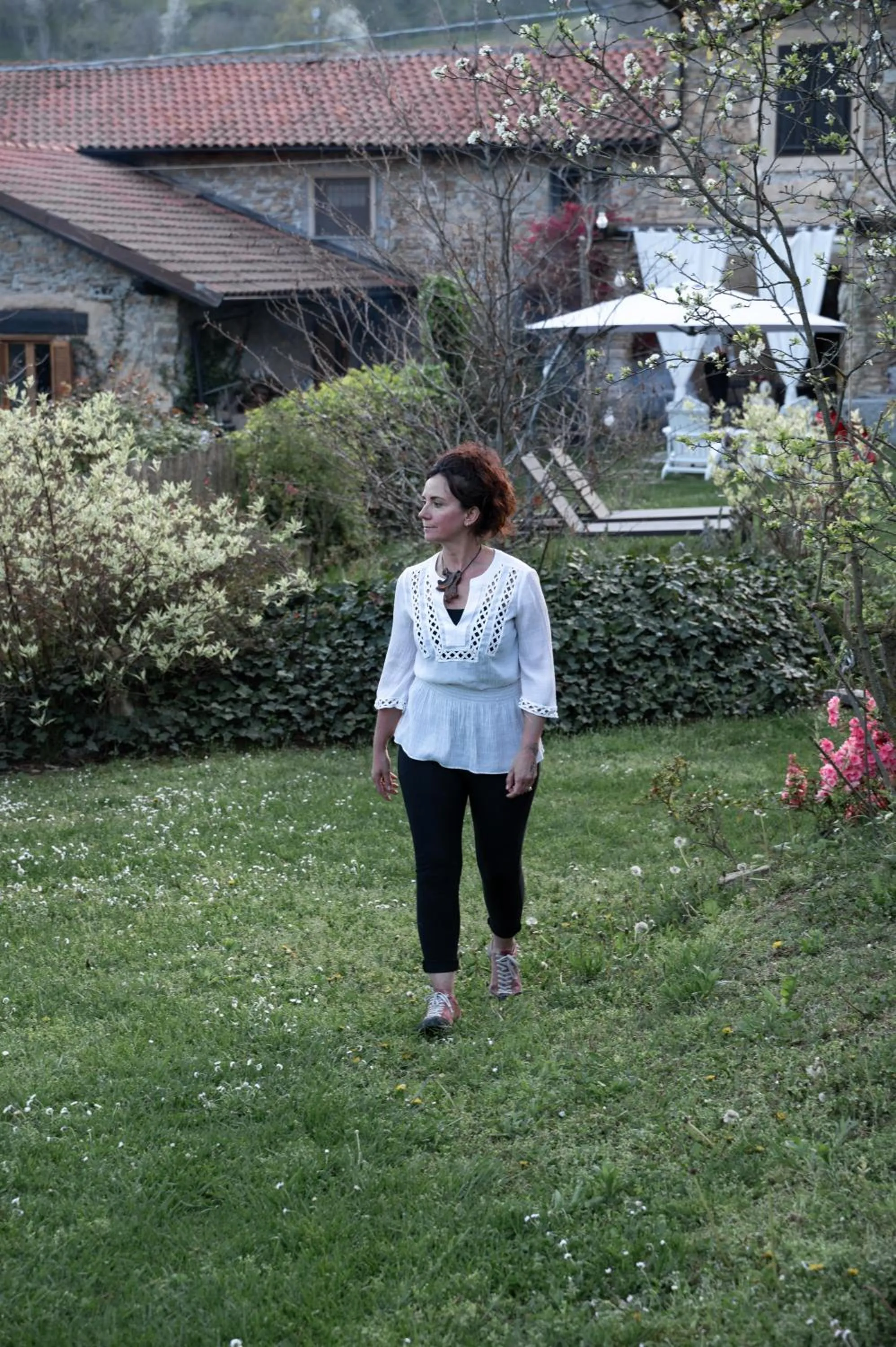 Garden in Baita Naturas con piscina idromassaggio calda, privata e gratuita