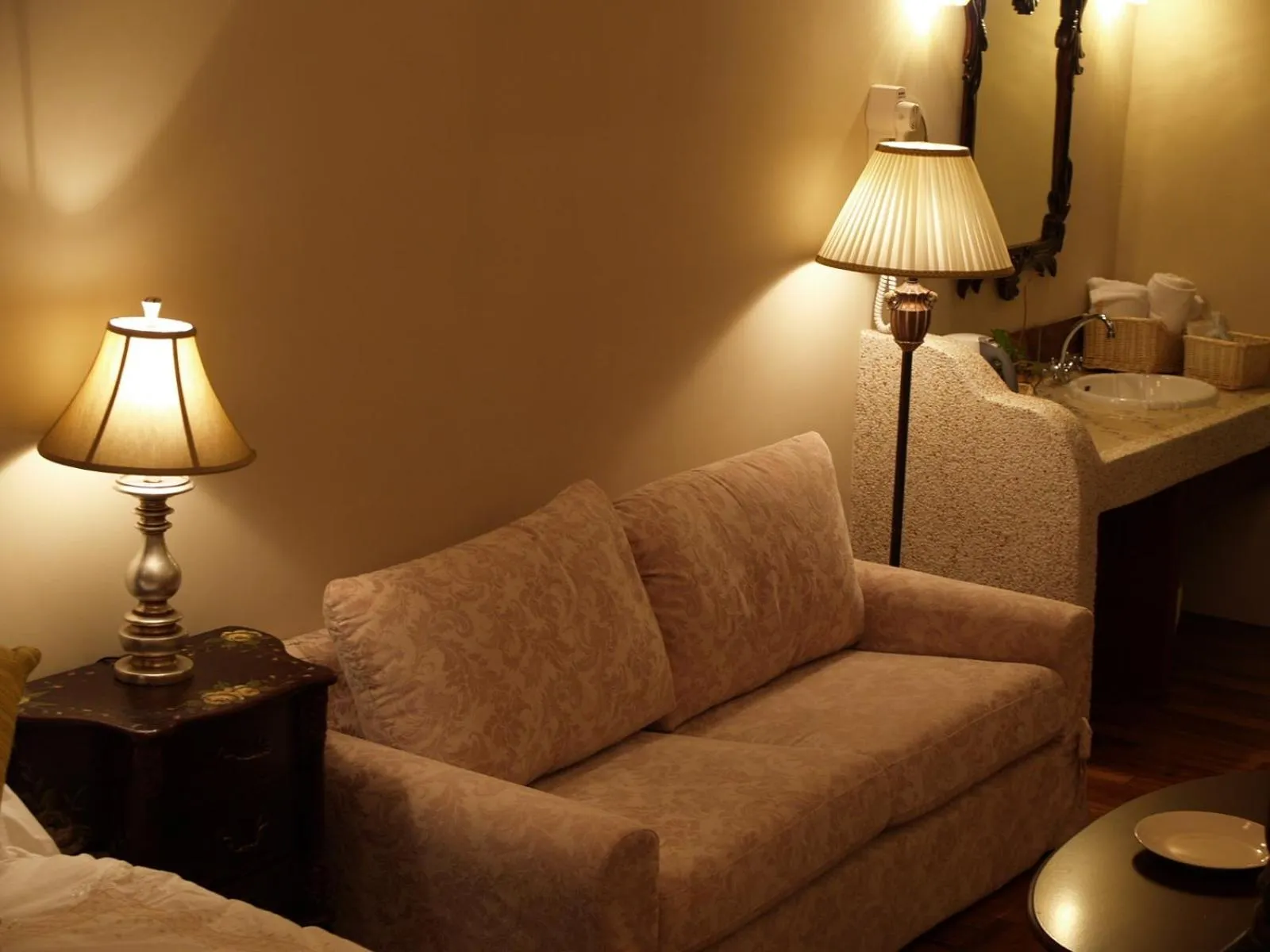 Seating area, Bed in Kenting Tuscany Resort