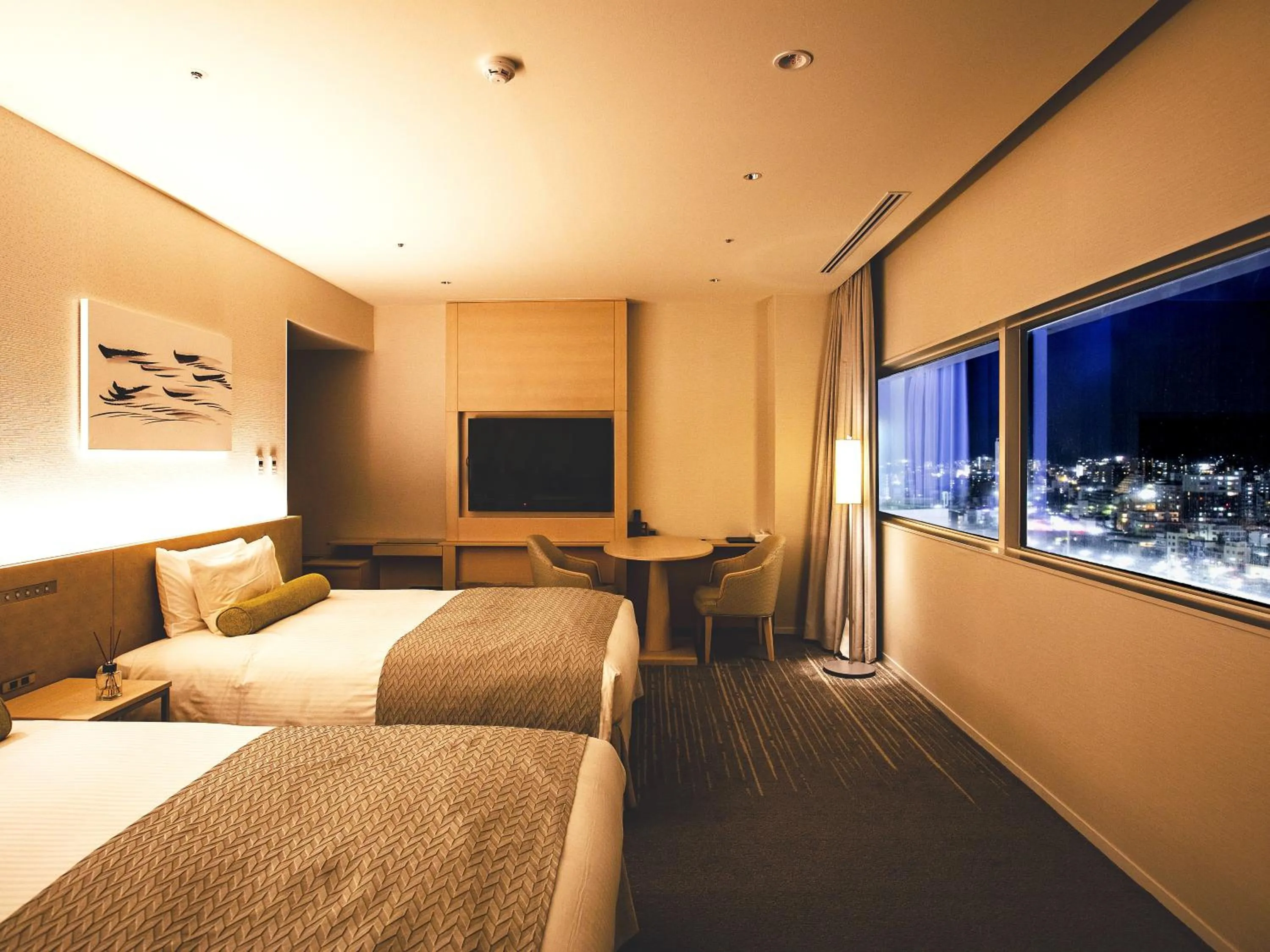 Bed in Hotel Nikko Himeji