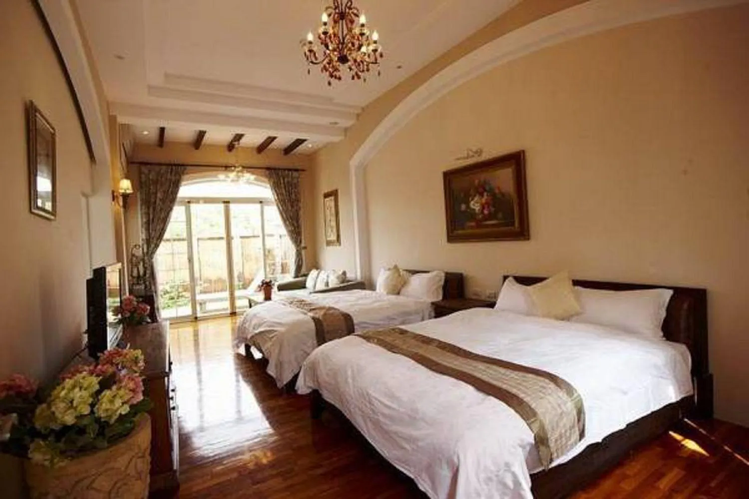 Decorative detail, Bed in My Chateau Resort