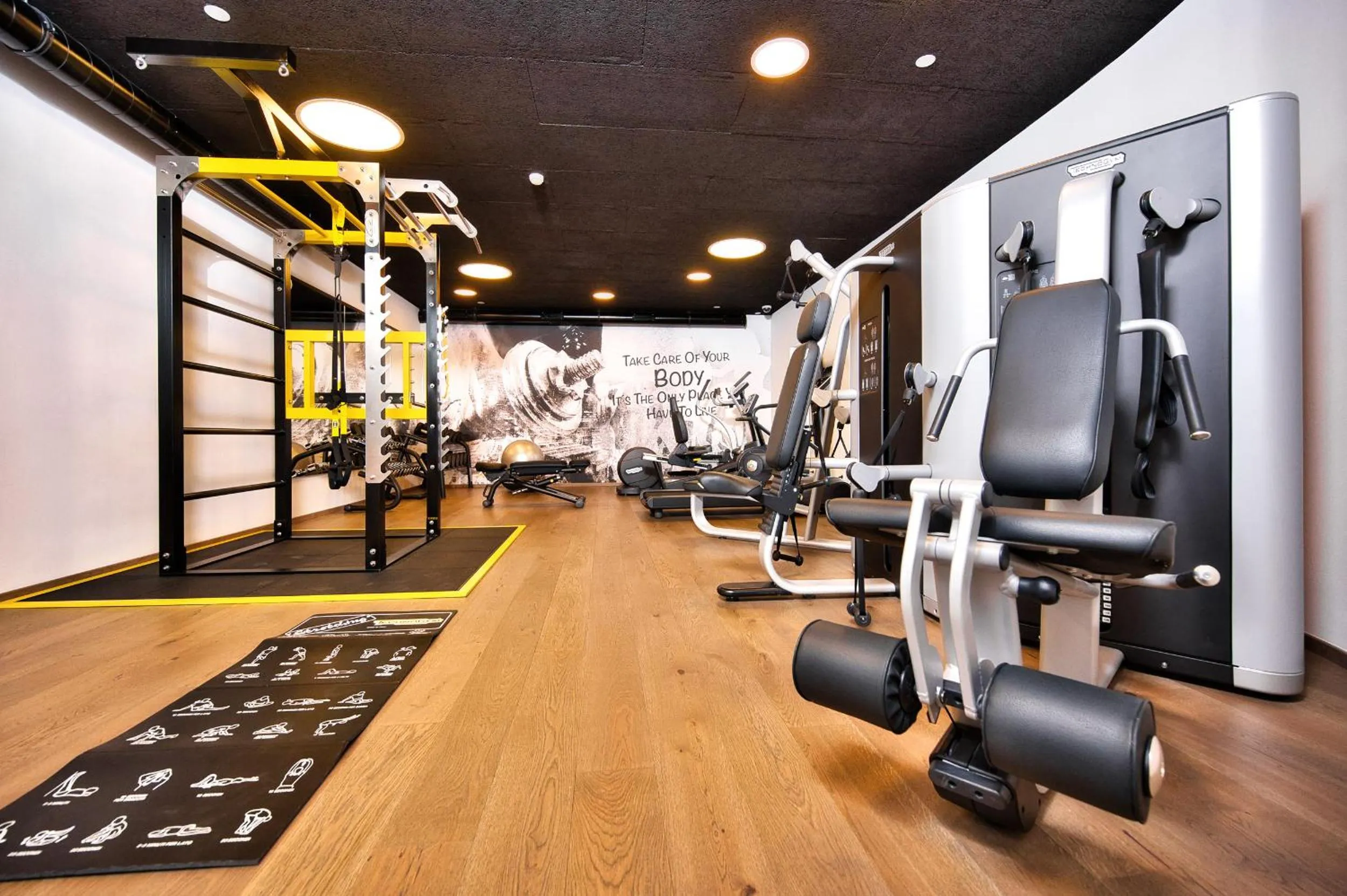 Fitness centre/facilities in Biancaneve Family Hotel