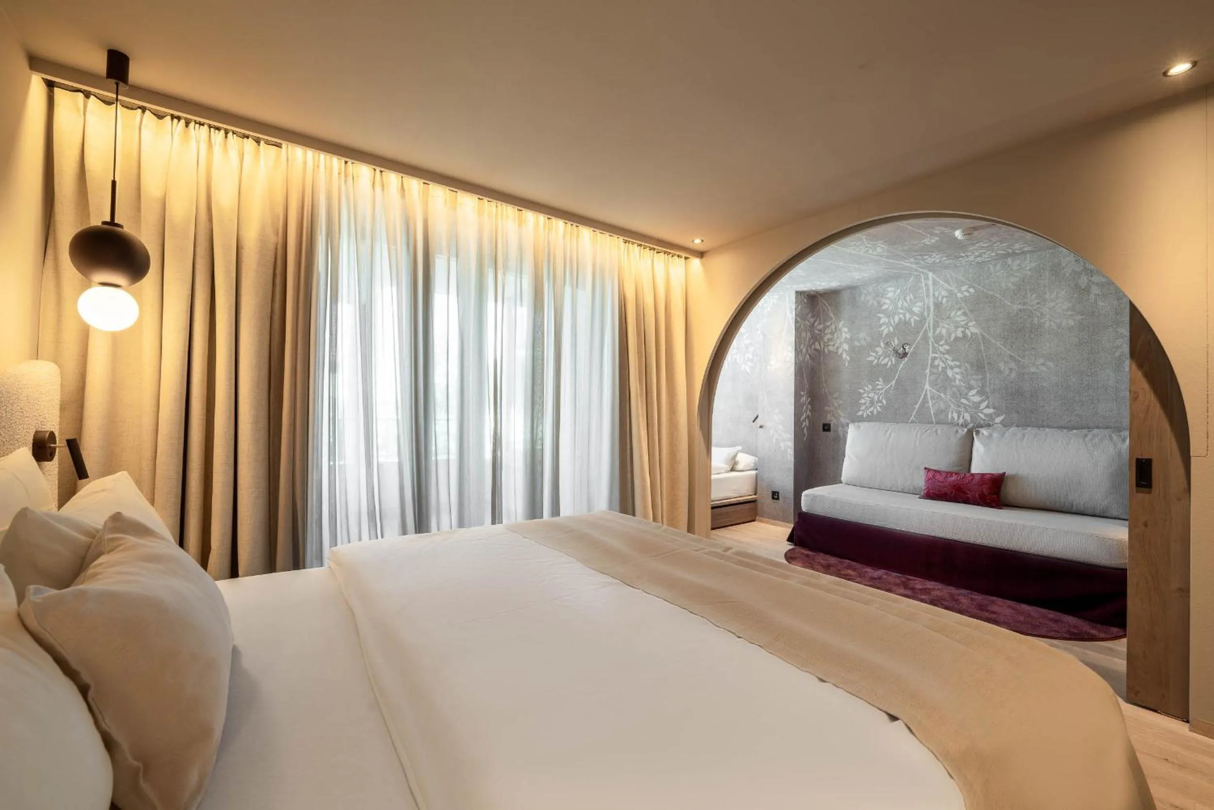 Bedroom, Bed in Biancaneve Family Hotel