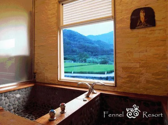 Hot Spring Bath in Fennel Resort